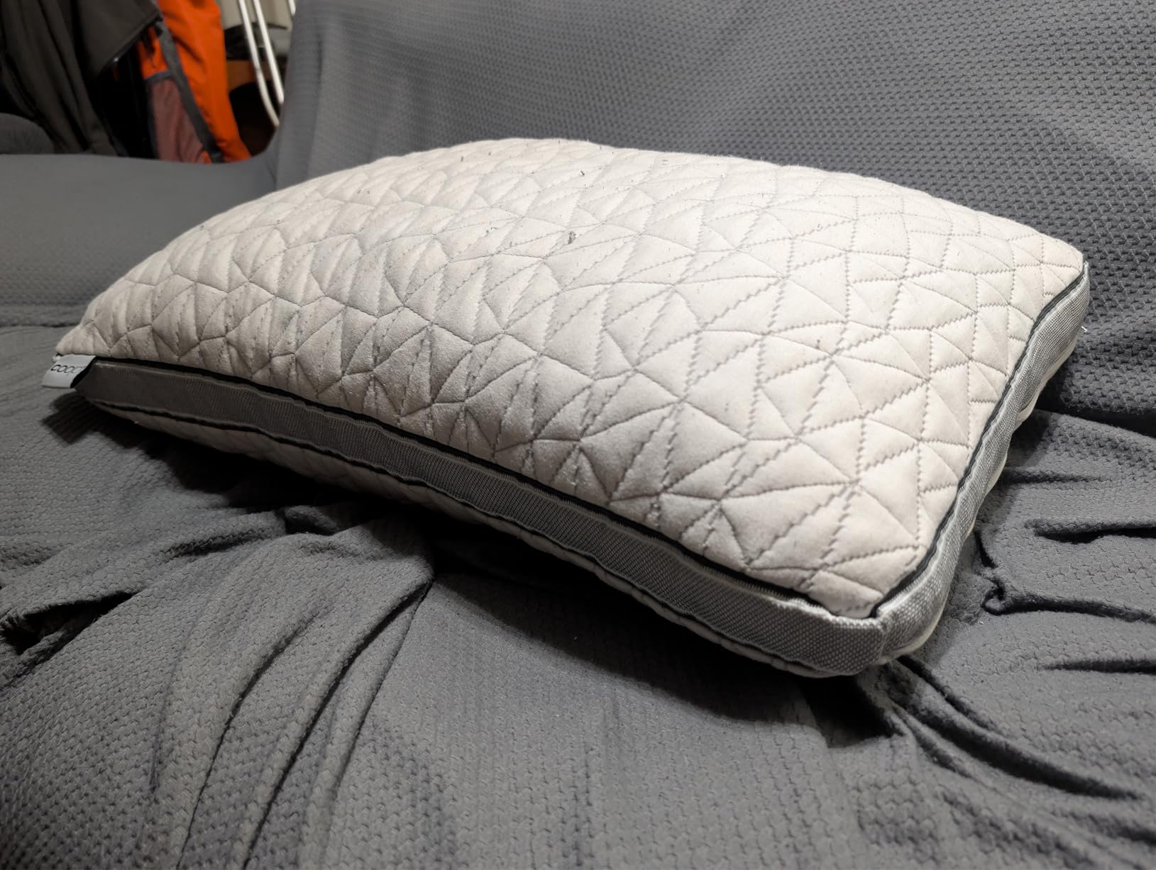 Coop Home Goods Cool+ Adjustable Pillow, King Size Plus Shaped Memory Foam Pillows with Cooling Gel, Back, Neck Support, Stomach or Side Sleeper Pillow, CertiPUR-US/GREENGUARD Gold customer photo 2