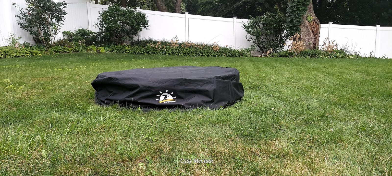 Zettum Fire Pit Cover Round 50 Inch - Outdoor Firepit Cover Heavy Duty & Waterproof customer photo 1