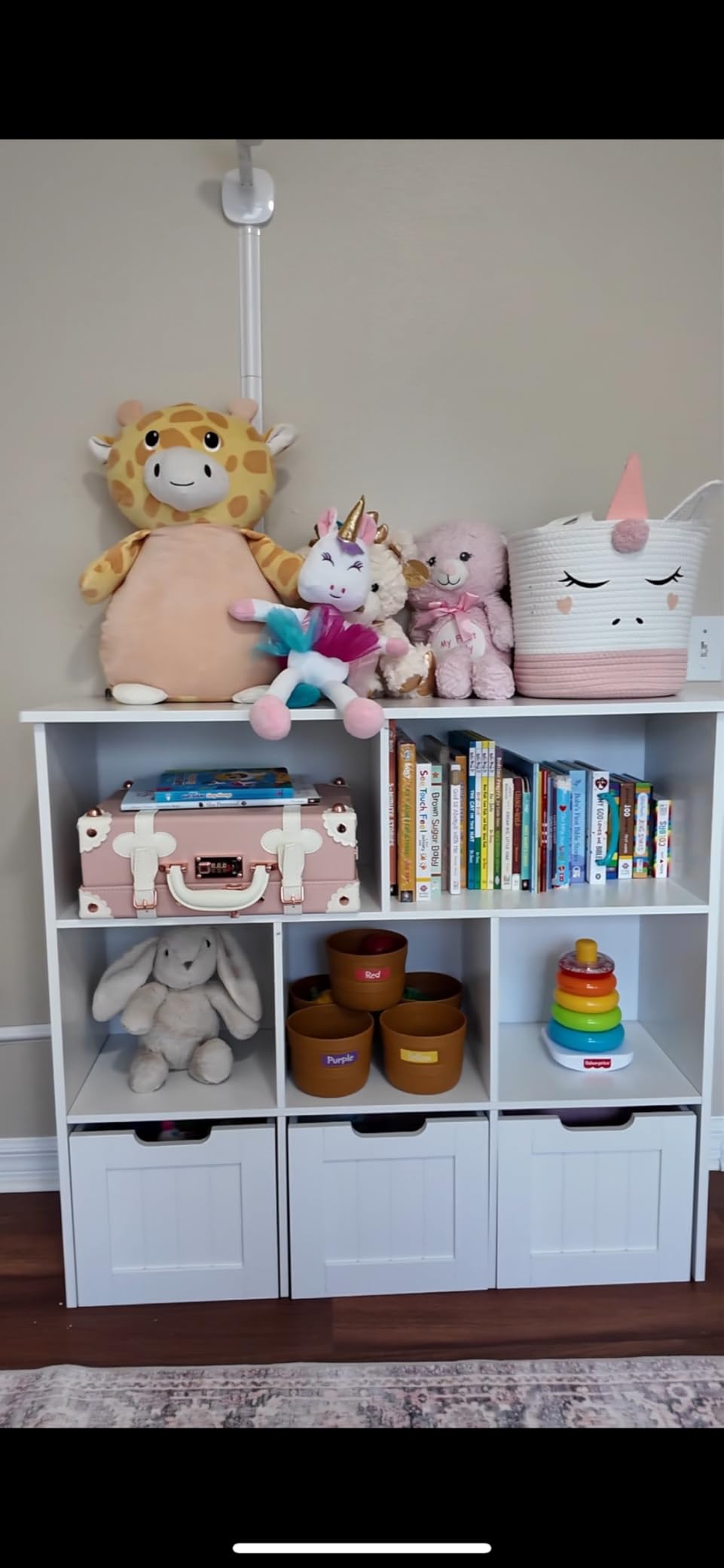 FOTOSOK Toy Storage Organizer with Movable Drawers, Toy Organizer for Kids customer photo 2