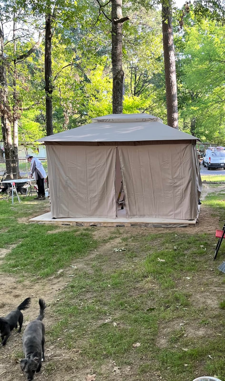 LAUSAINT HOME 10x10ft Gazebo customer photo 1