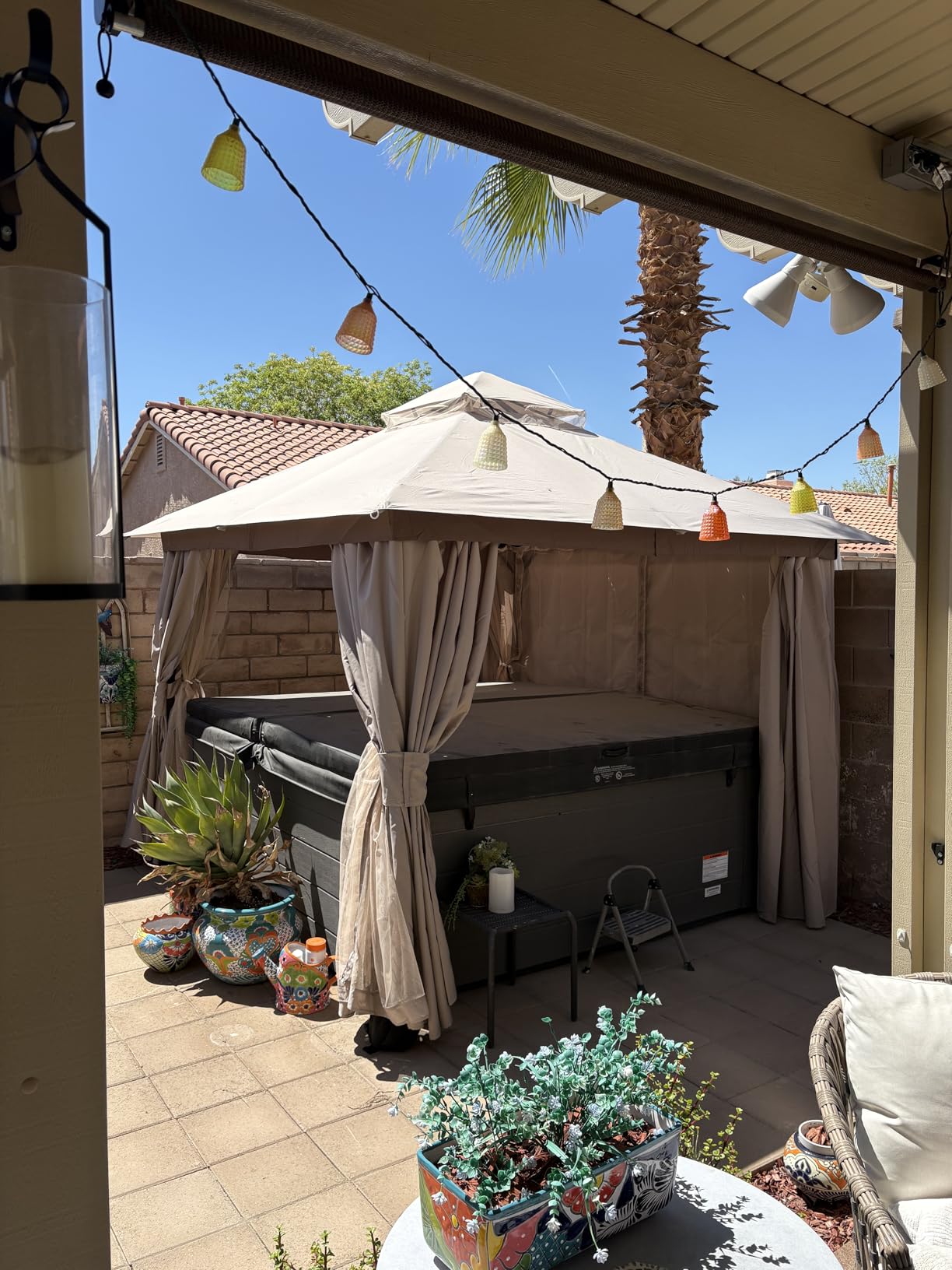 LAUSAINT HOME 10x10ft Gazebo customer photo 2