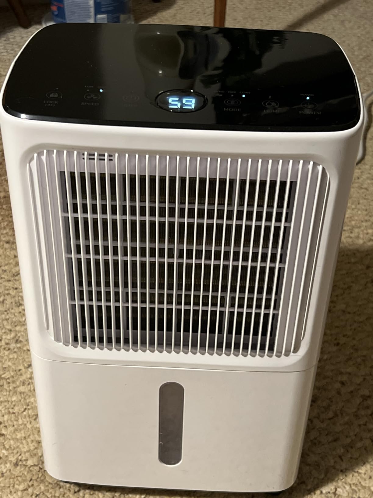 VEAGASO 34 Pint/D, 2500 Sq.Ft Dehumidifier for Basement with Drain Hose | Dehumidifiers for Home, Bathroom, Bedroom - 3 Modes, 24H Time, 40dB, 0.53 Gallon Water Tank, Intelligent Humidity Control customer photo 1