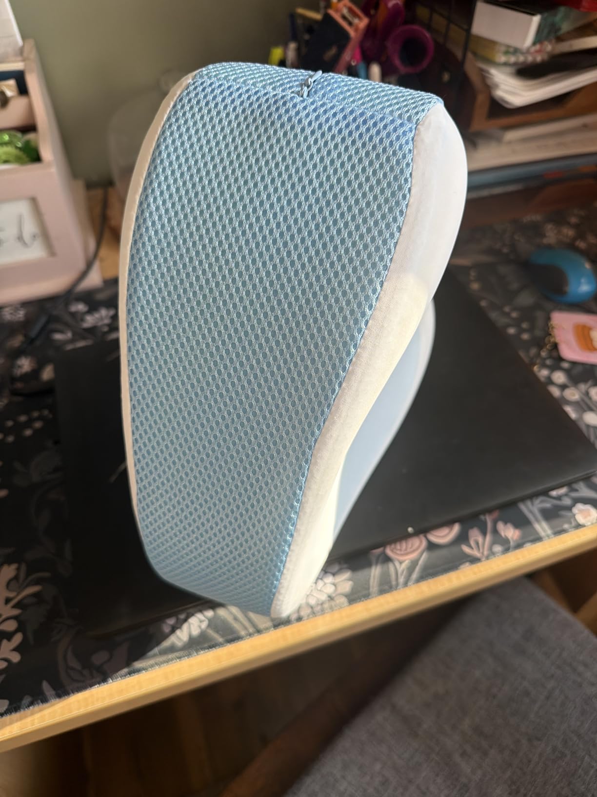 Contour Legacy Cool Leg & Knee Foam Support Pillow for Side Sleepers Soothing Relief for Back, Hips, Knees, Joints, Nerves & Muscles customer photo 1