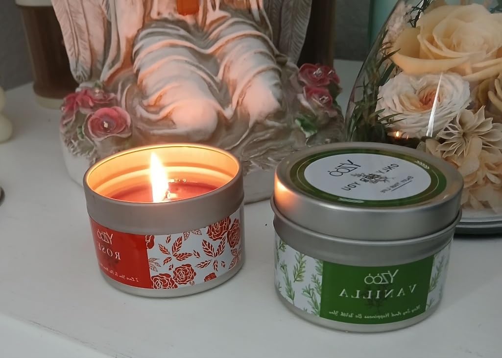Complete Candle Making Kits for Adults Beginners, DIY Candle Making Supplies Include Soy Wax, Wax Melter, Scents, Dyes, Wicks, Wicks Sticker, Candle Tins & More - Full Candle Maker Set - Arts & Crafts Kits customer photo 2