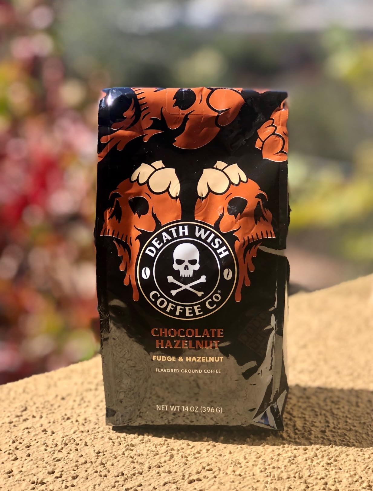 DEATH WISH COFFEE - Chocolate Hazelnut Ground Coffee, Fair Trade (14 oz) customer photo 1