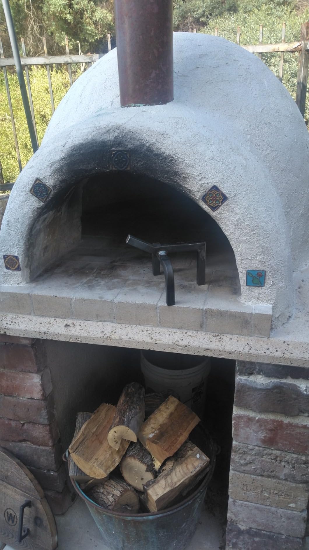 SteelFreak Super Heavy Duty Pizza Oven Andiron (14-1/4 Inch) customer photo 2