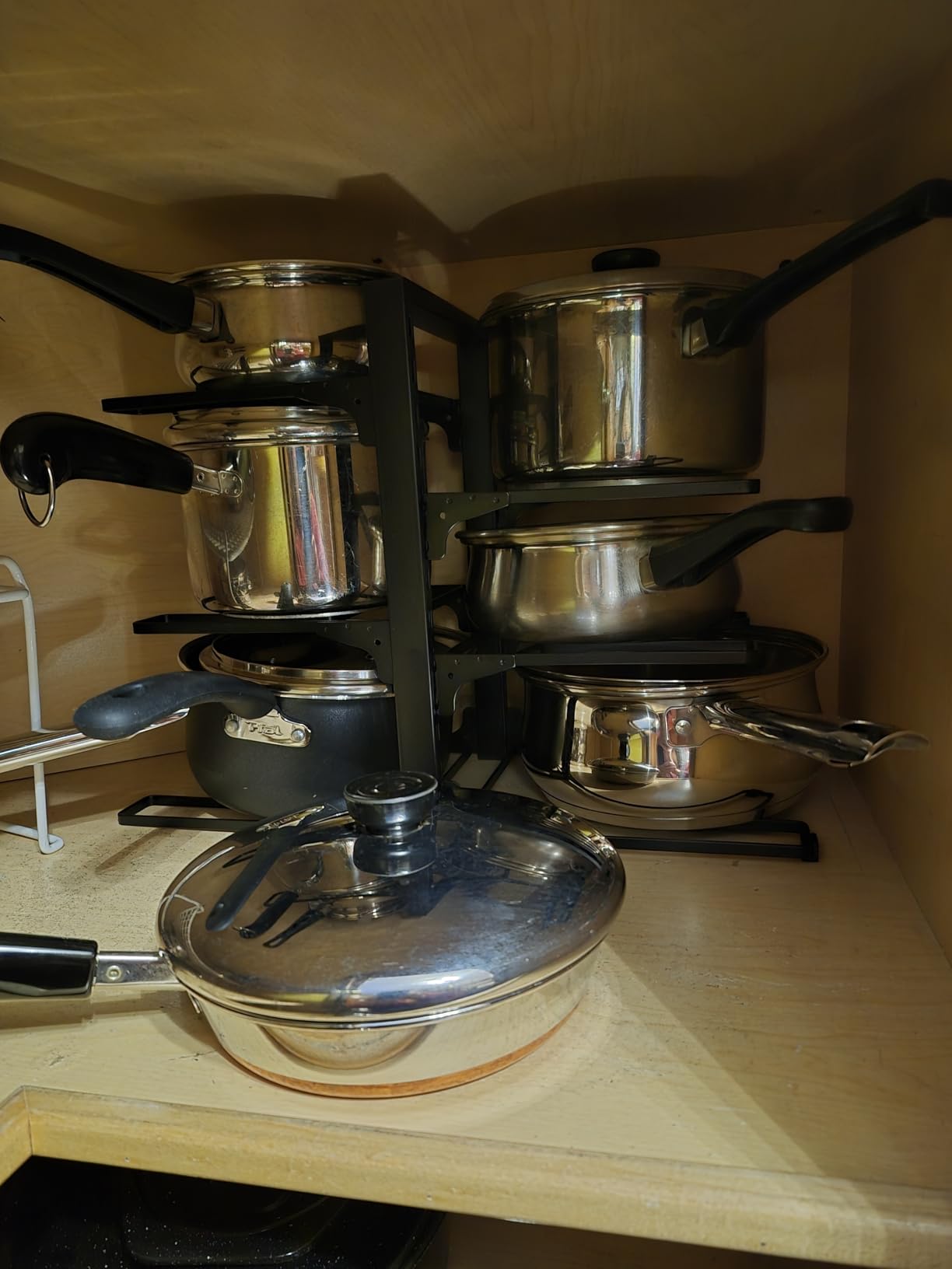 ORDORA Pots and Pans Organizer Under Cabinet 20.8