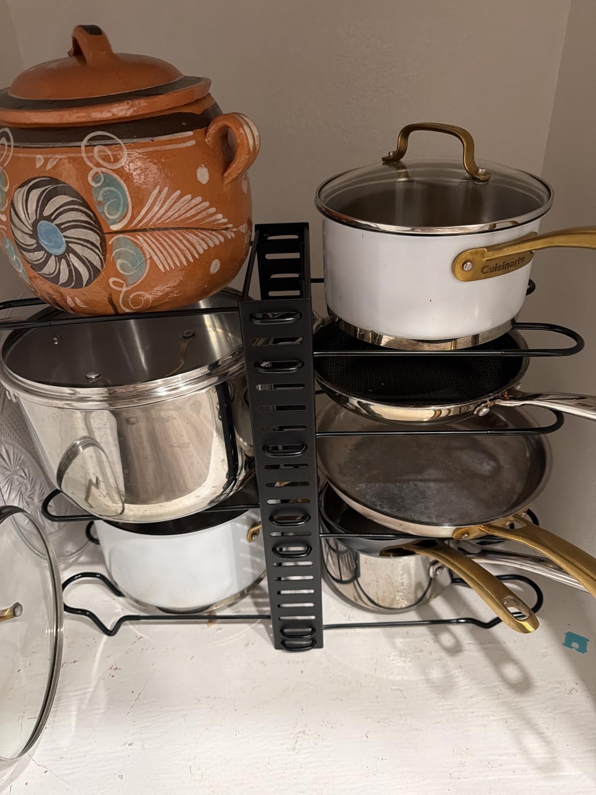 ORDORA Pots and Pans Organizer Under Cabinet 20.8