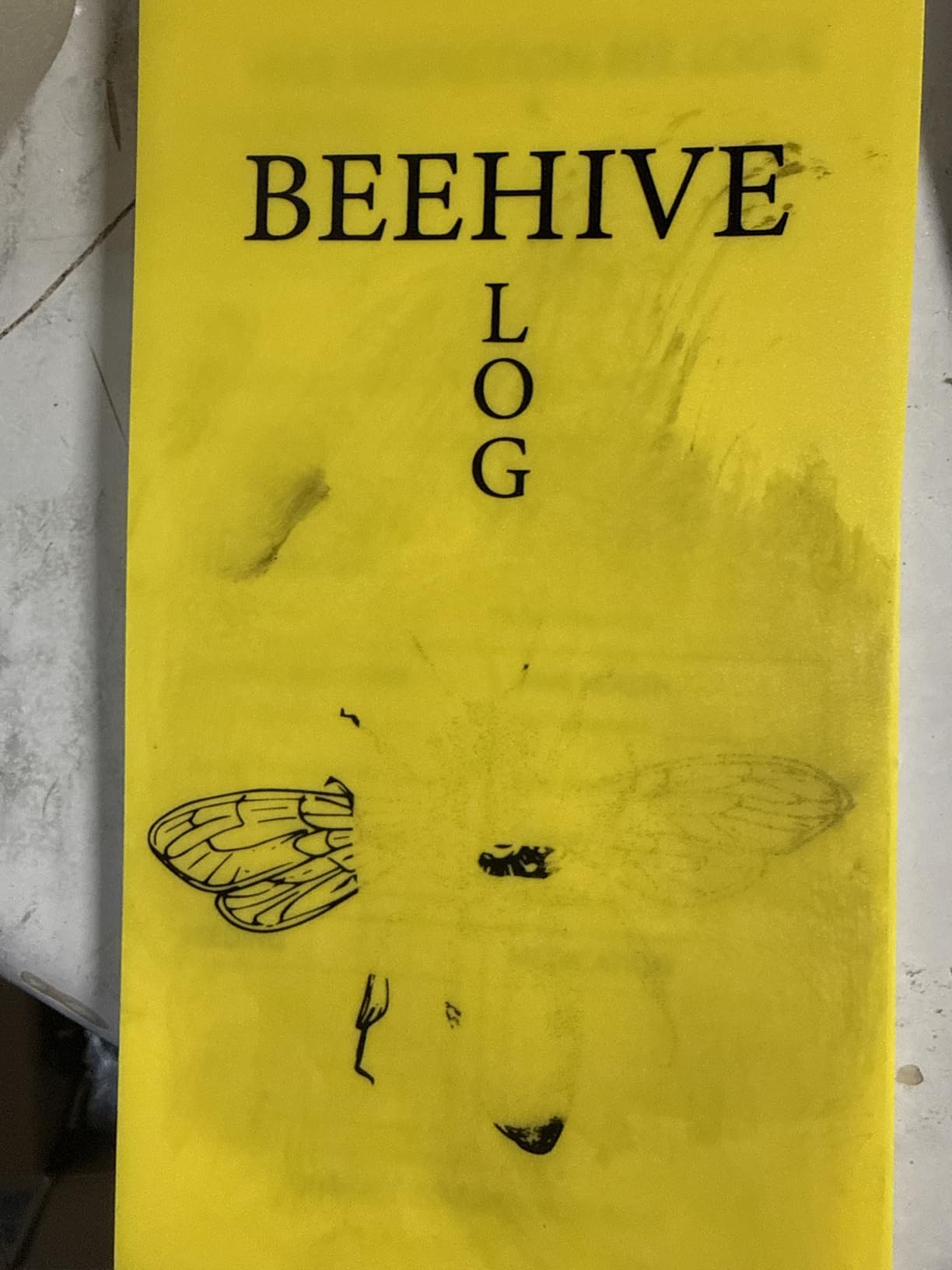 PerKoop 3 Pack Beekeeping Log Book Beekeepers Tracking Journal Beehive Log Waterproof Bee Hive Inspection Notebook customer photo 1