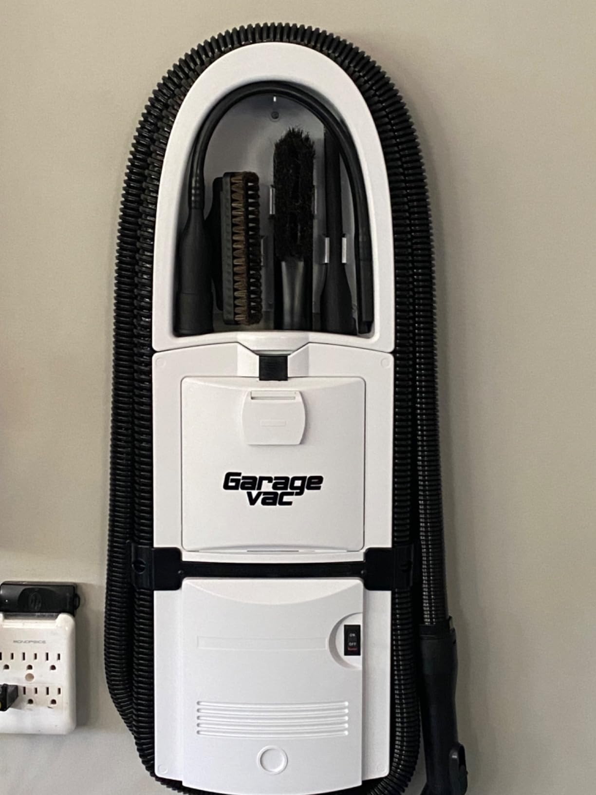 InterVac GarageVac Wall Mounted Central Vacuum System for Workshop, RV, Boat, Utility Room, Made in USA customer photo 1