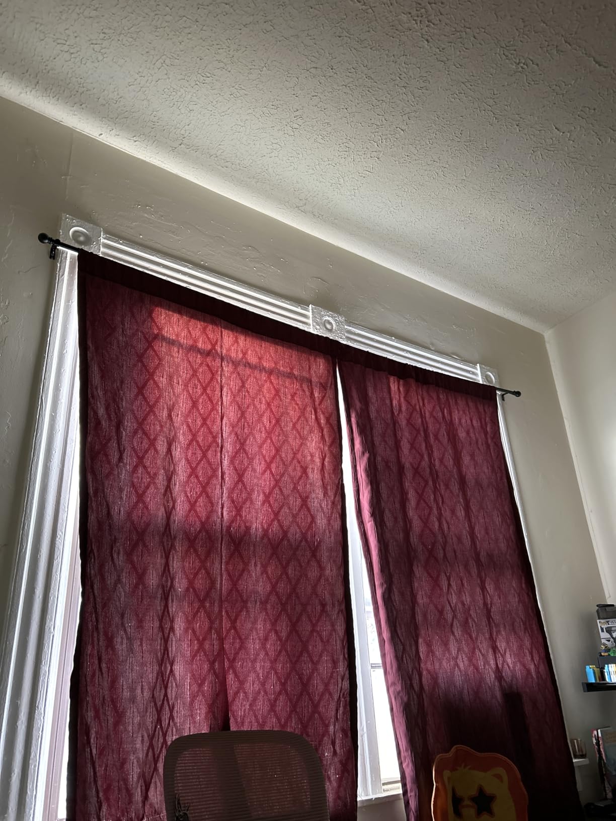 Thestoa Curtain Rods for Windows 48 to 84-92 inch, 5/8
