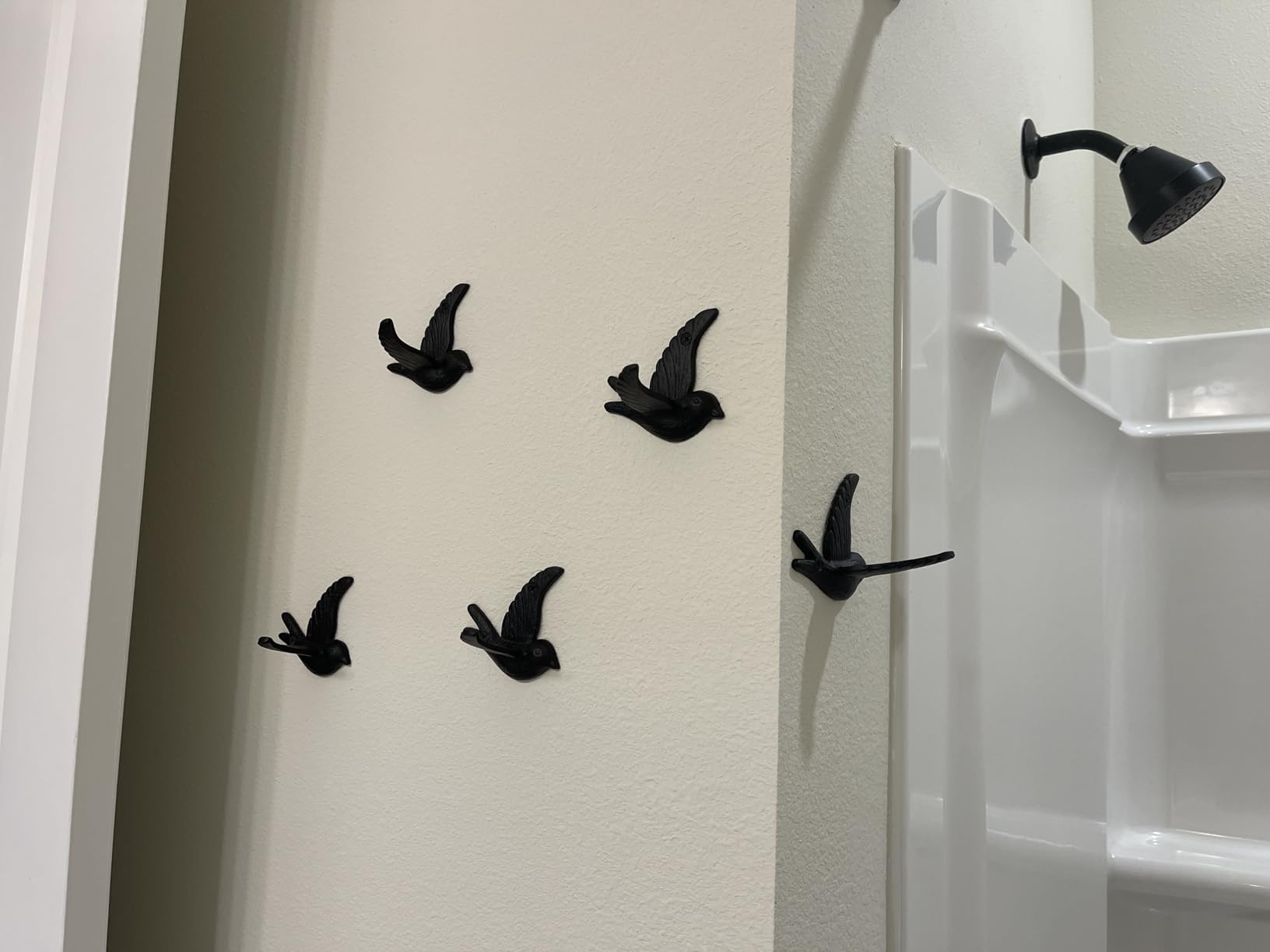 Ambipolar Flying Bird Iron Cast Decorative Bird Wall Mounted Coat Hooks (Classic) customer photo 2