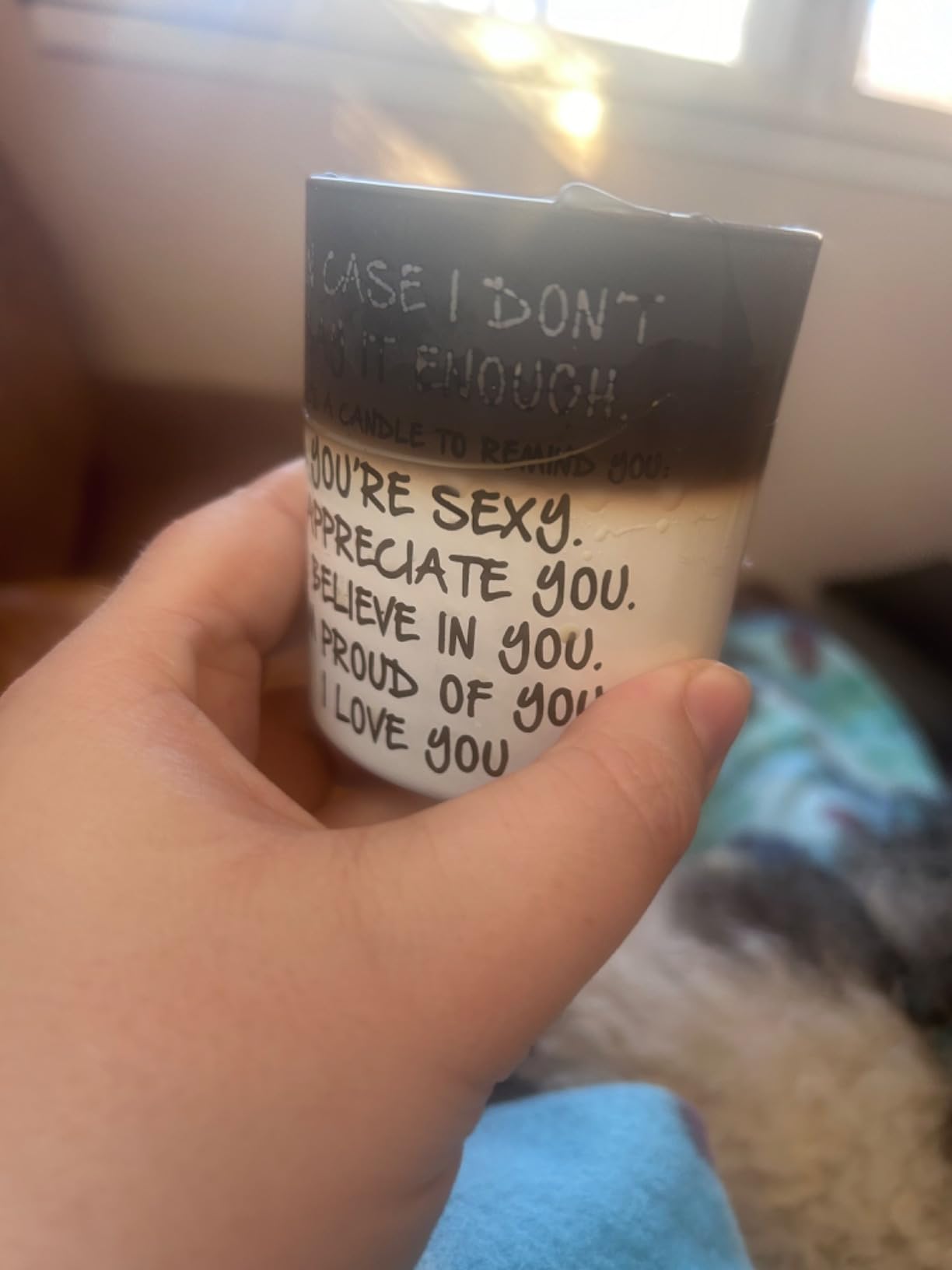 Gifts for Girlfriend Wife Her Funny Lavender Scented Soy Candles for Women | Unique Valentines Mothers Day Anniversary Christmas Birthday Gifts for Wife Her customer photo 2