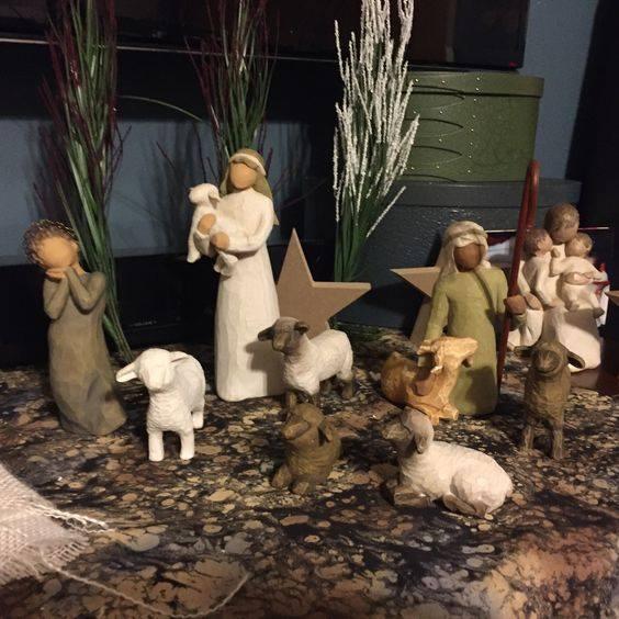 Willow Tree Nativity Plus Three Wisemen Figures, Set of 9 | Designed by Artist Susan Lordi, Build the Nativity Scene, a Timeless Holiday Tradition to Display on Mantel or Tabletop customer photo 2