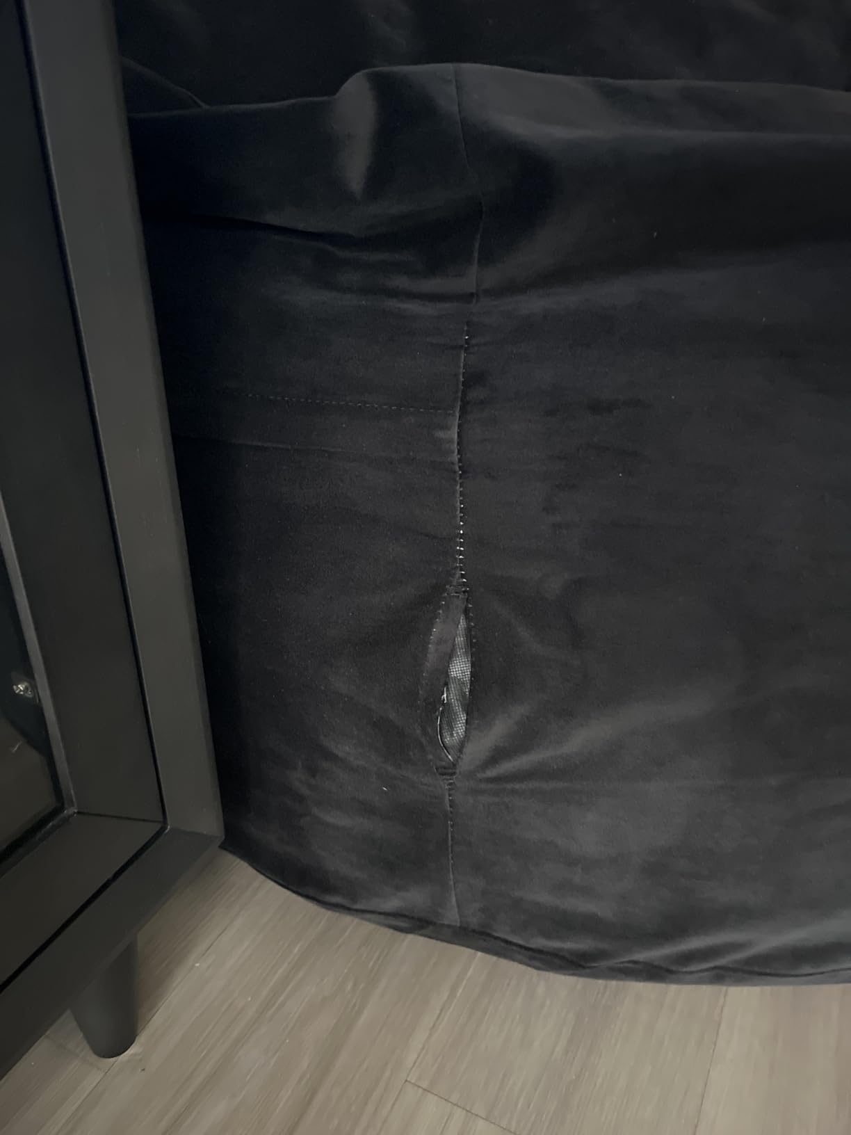 Codi 4 FT Bean Bag Chairs for Adults, Large Beanbag with Filler, Grey | Premium shredded foam fill, Machine washable cover, Built-in zipper, Reinforced seams, Ideal for gaming customer photo 1