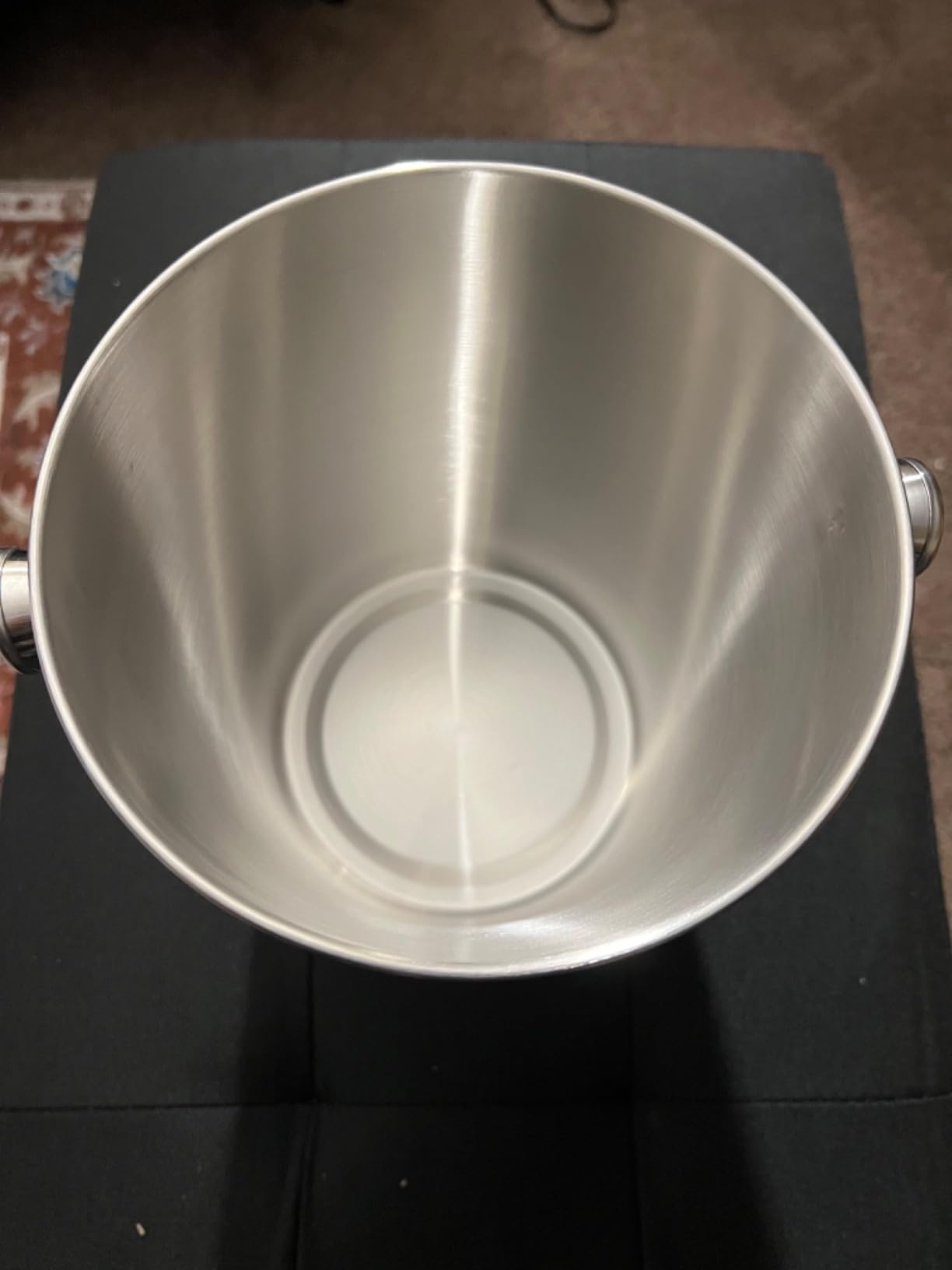 Champagne Bucket With Ice Scoop,Stainless Steel Wine Bucket For Bar,large Ice Buckets For Parties, Wine Chiller With Handles 4 Quart customer photo 2
