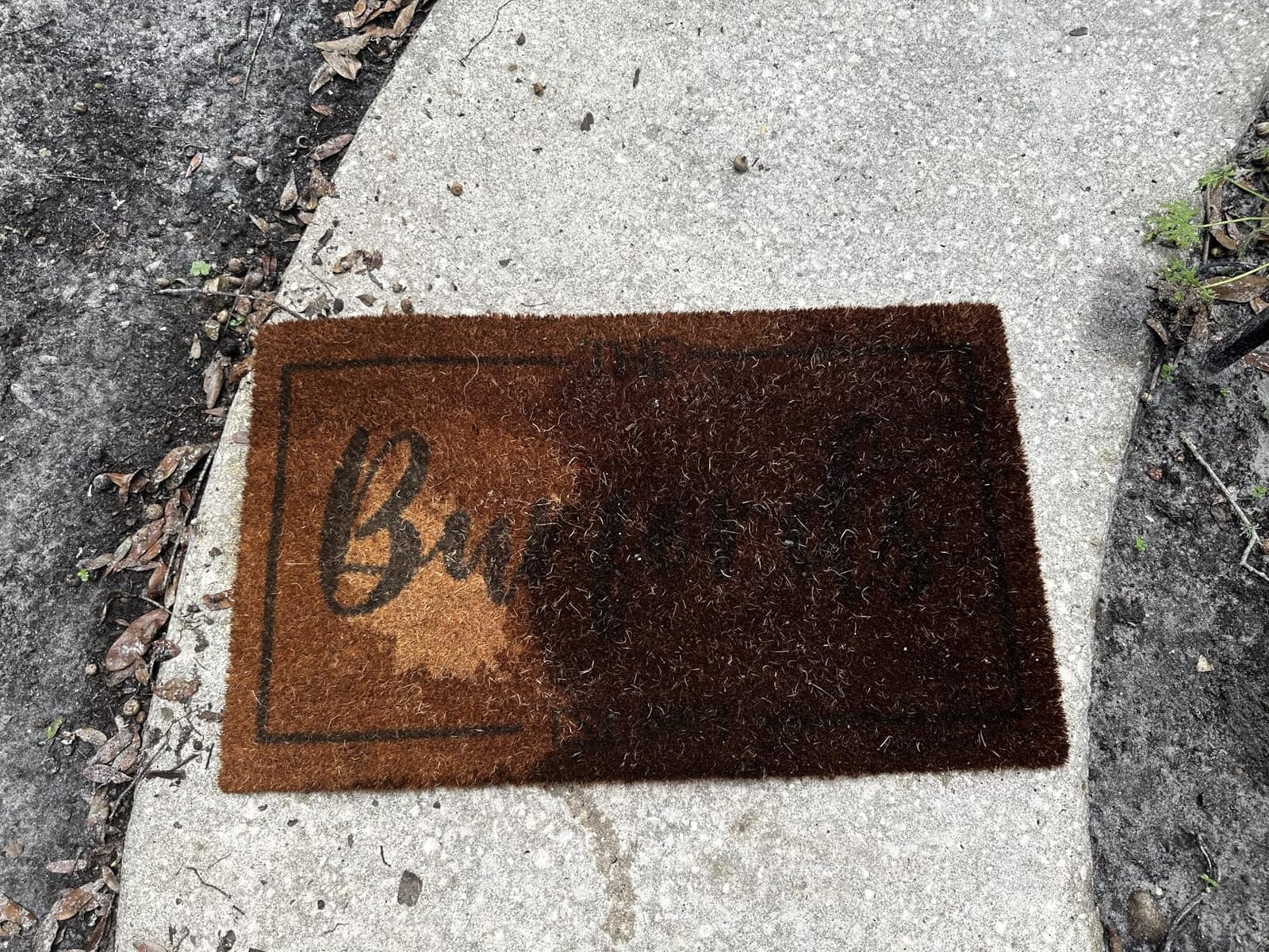 Housewarming Gifts for New Home, Personalized Door Mat, 3 Sizes - 6 Designs, Custom Doormat with Family Name, Customized Welcome Mat Outside for Front Door customer photo 2