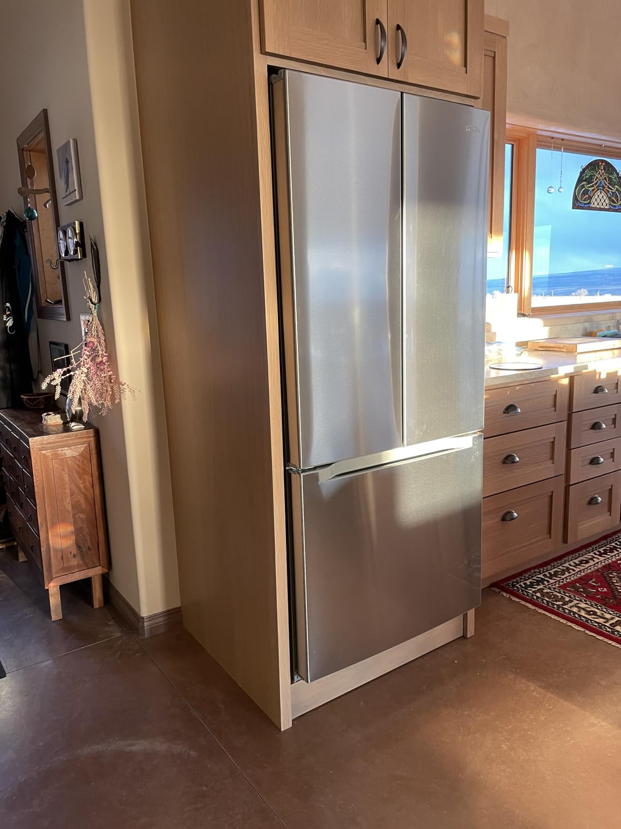 KoolMore 30-Inch and 18.5 cu. ft. Counter Depth French Door Refrigerator with Three Doors and Deep Freezer in Stainless-Steel (KM-RERFDSS-18C) customer photo 1