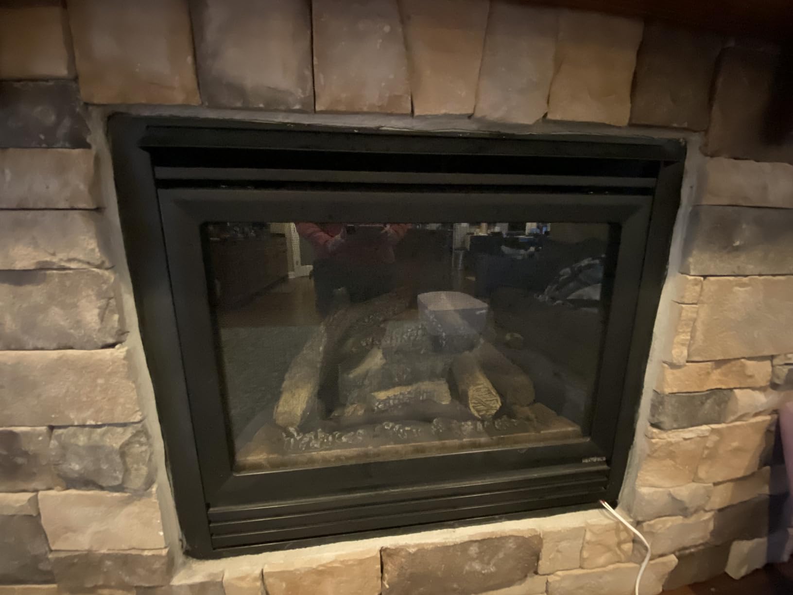 CADARA Fireplace Blocker Blanket Stops Heat Loss, Magnetic Fireplace Draft Stopper customer photo 1