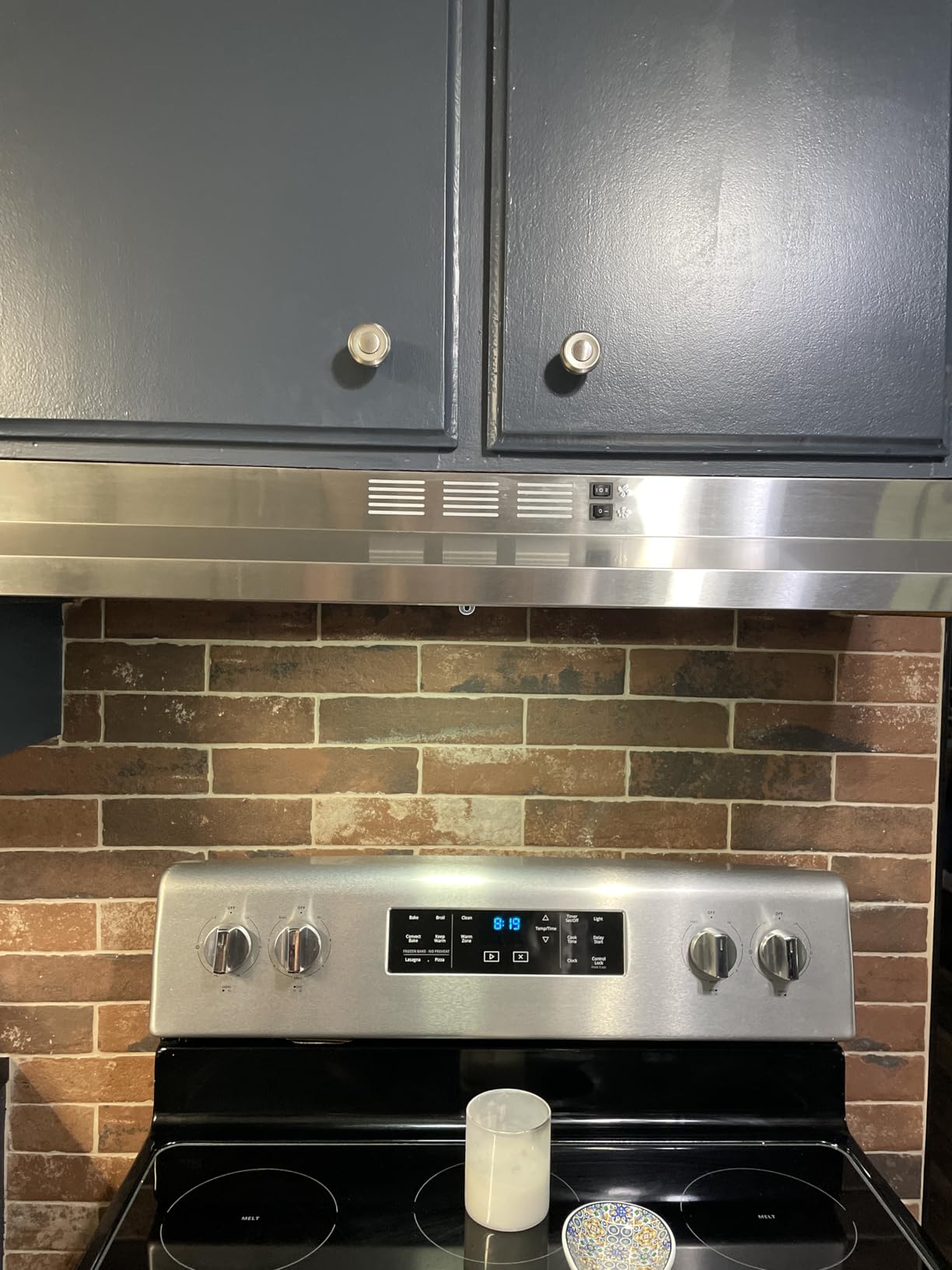 SNDOAS 30 inch Range Hood Ducted/Ductless Convertible Stainless Steel Range Hood Under Cabinet with Rocker Button Control, Vent Hood with LED Light, 2 Speed Exhaust Fan, Silver customer photo 1
