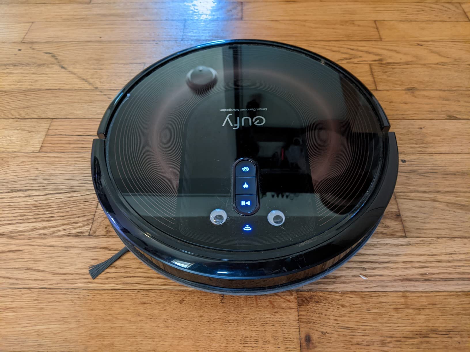 eufy X10 Pro Omni Robot Vacuum and Mop Combo, Dual Mops with 12 mm Auto-Lift | 8,000 Pa Suction, Carpet Detection, AI Obstacle Avoidance, Auto Mop Washing, Auto Drying, Self-Emptying customer photo 1