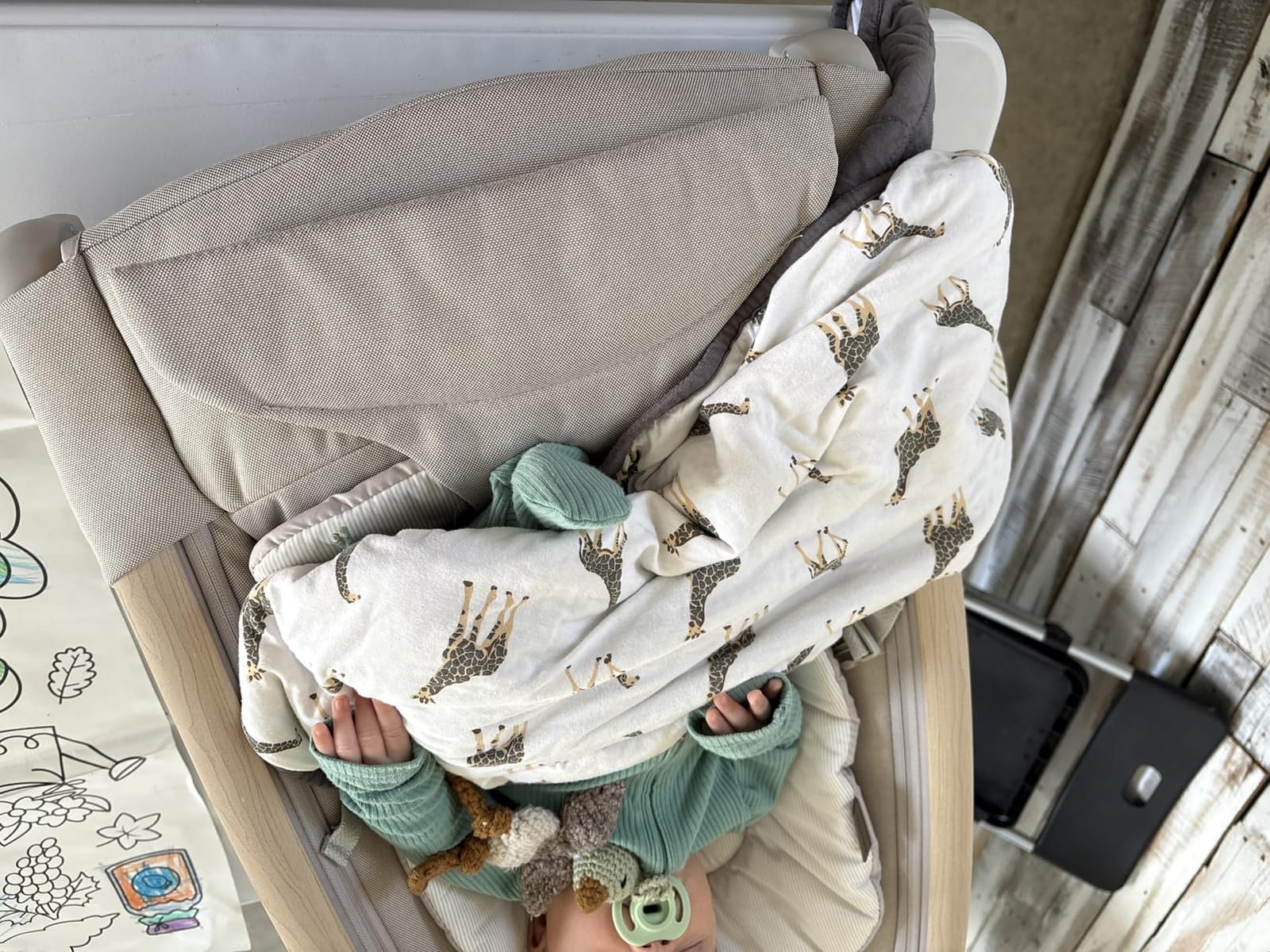 Maxi-Cosi Kori 2-in-1 Baby Bouncer Seat for Infants, Baby Rocker Chair, Portable Bouncer Chair, Classic Oat customer photo 2