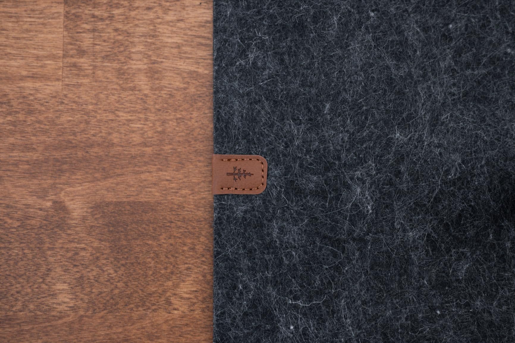 Nordik Felt Desk Mat - Large Felt Desk Pad - Charcoal 35 x 17 inches - Premium Desk Matt for Desktop, Full Desk Keyboard Mouse Pad, High Quality Felt and Non-Slip Rubber Liner for Home and Office customer photo 2