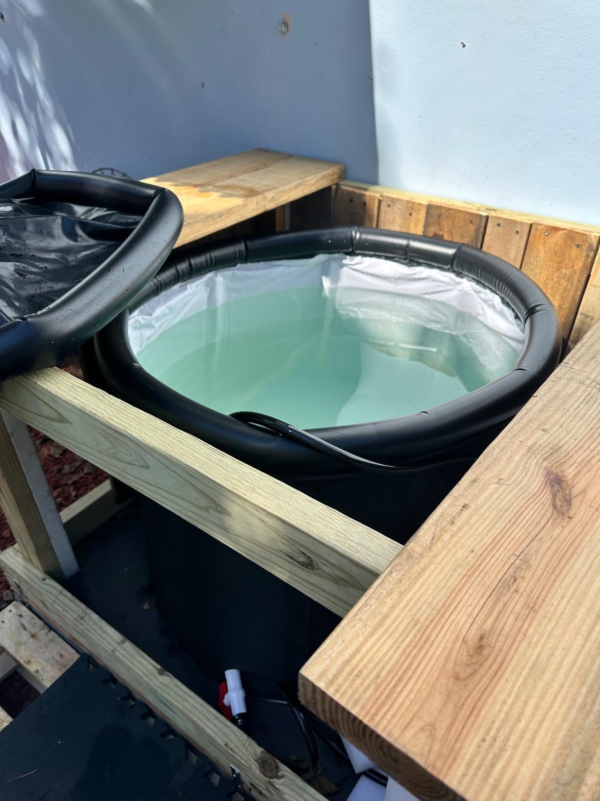 Bubplay Ice Bath Cold Plunge Tub with Cover for Indoor Outdoor for Recovery, Cold Water Therapy, Athletes & Adults -105 Gallons, Black, XL customer photo 1