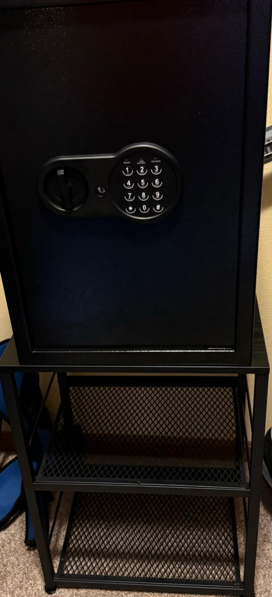 Mitlvge 23.62'' Tall Extra Large Home Safe Box, Safe with Fireproof Waterproof Document Bag, Digital Keypad and 3 Removable Steel Shelves, Security Box for Money Medicines Jewelry Valuables customer photo 2