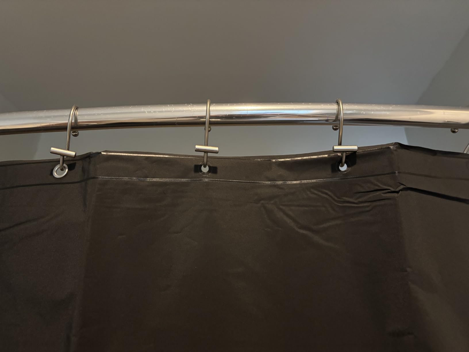 Barossa Design Extra Heavy Duty Shower Curtain Liner Clear, 72x72 | Premium Thick PEVA, Rustproof Metal Grommets, Soft Waterproof Plastic Shower Curtain with 3 Magnets for Bathroom customer photo 2