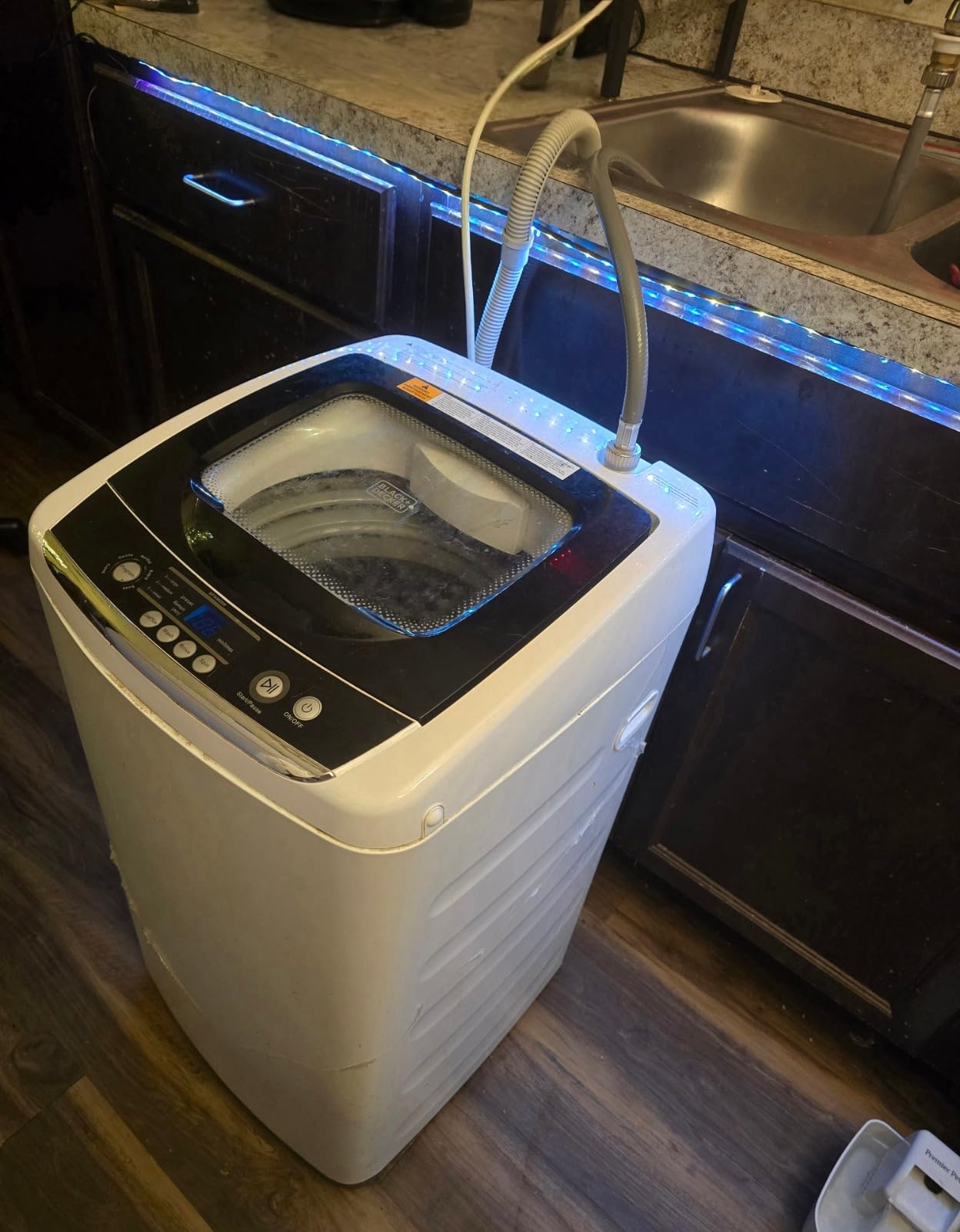 Portable Clothes Dryer, Compact Dryer, Small Drying Machine | Foldable Drying Cabinet with 1000W Warm Air, Remote Control, 1-3 Hour Timer, and Automatic Cycle Stop customer photo 2