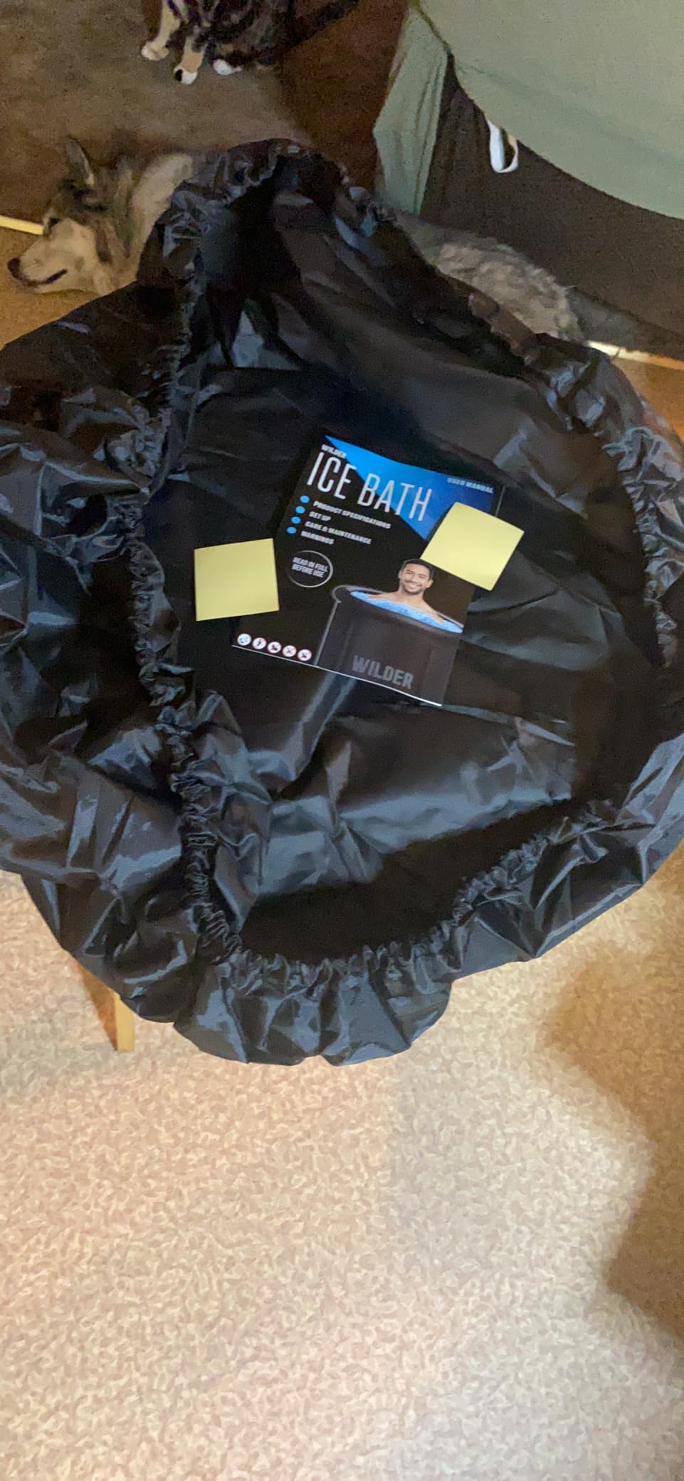 Wilder XL Ice Bath Cold Plunge - 86 Gallon Portable Ice Bath Tub for Recovery and Cold Water Therapy - Triple Insulated customer photo 1