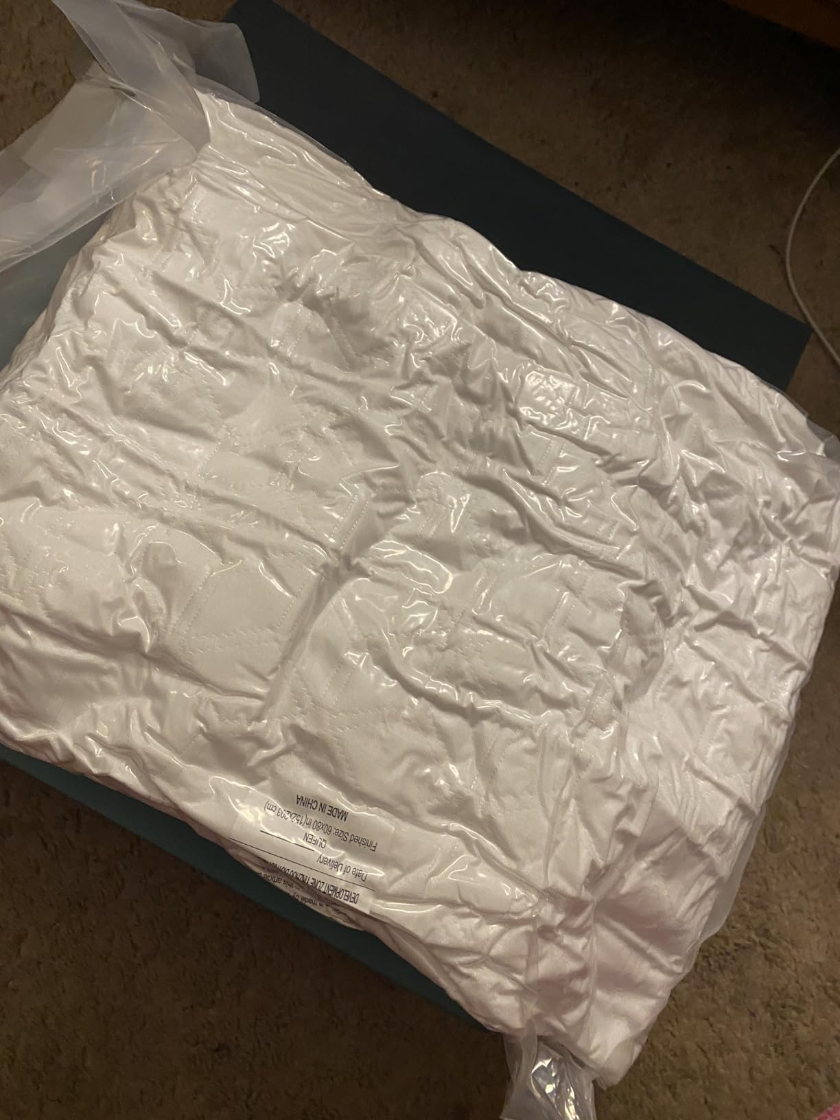 GOTCOZY Heated Mattress Pad Queen Size - Heated Pad for Bed Warmer(White) | Adjustable Heat & Timer Settings,Electric Mattress Pad 60x80in with Dual Control,Machine Washable,Fit Up to 15