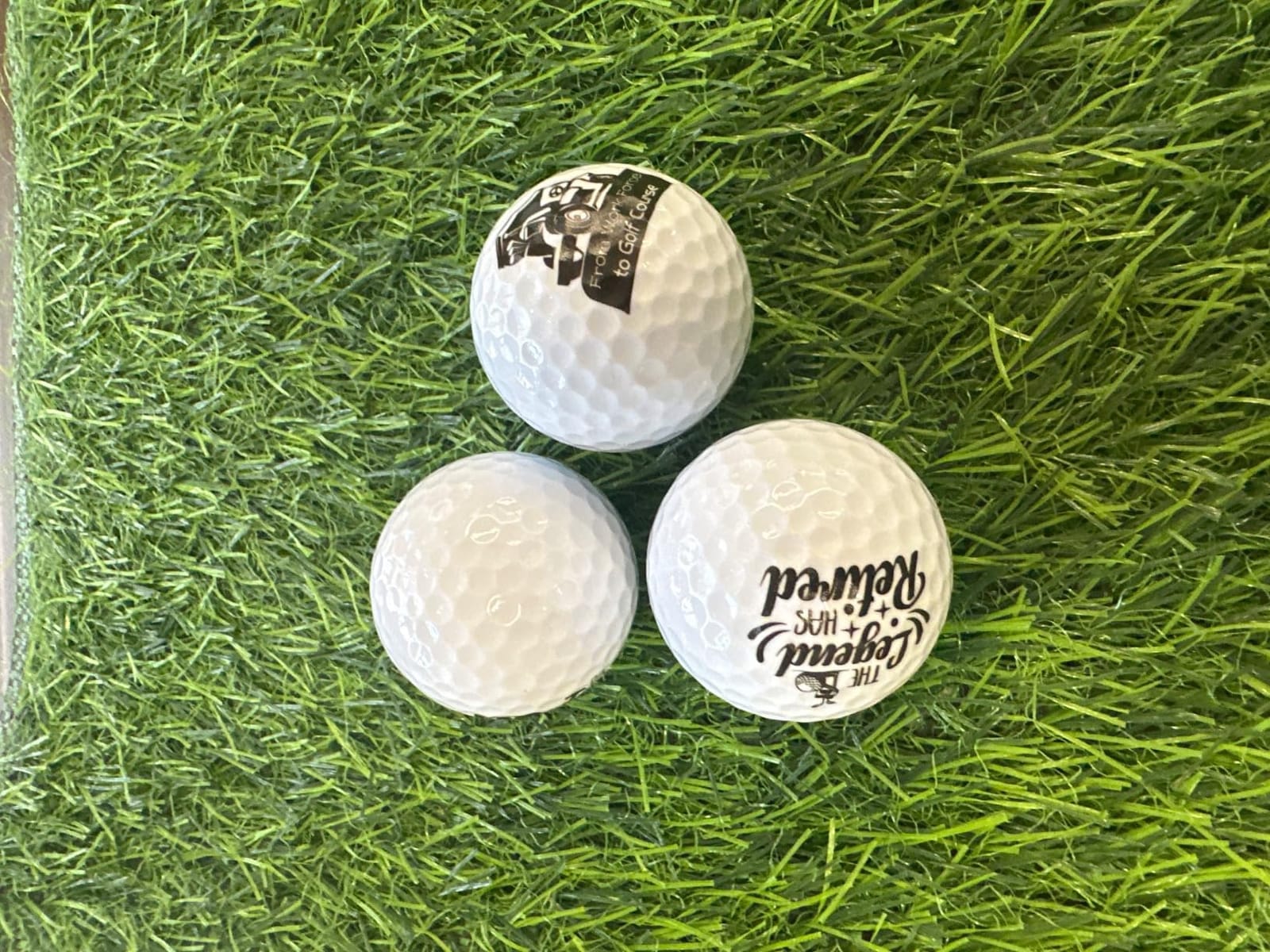 Arrowbash Retirement Golf Balls with Tees and Gift Box Funny Retirement Gifts for Dad Coworkers Golfers Husband customer photo 2