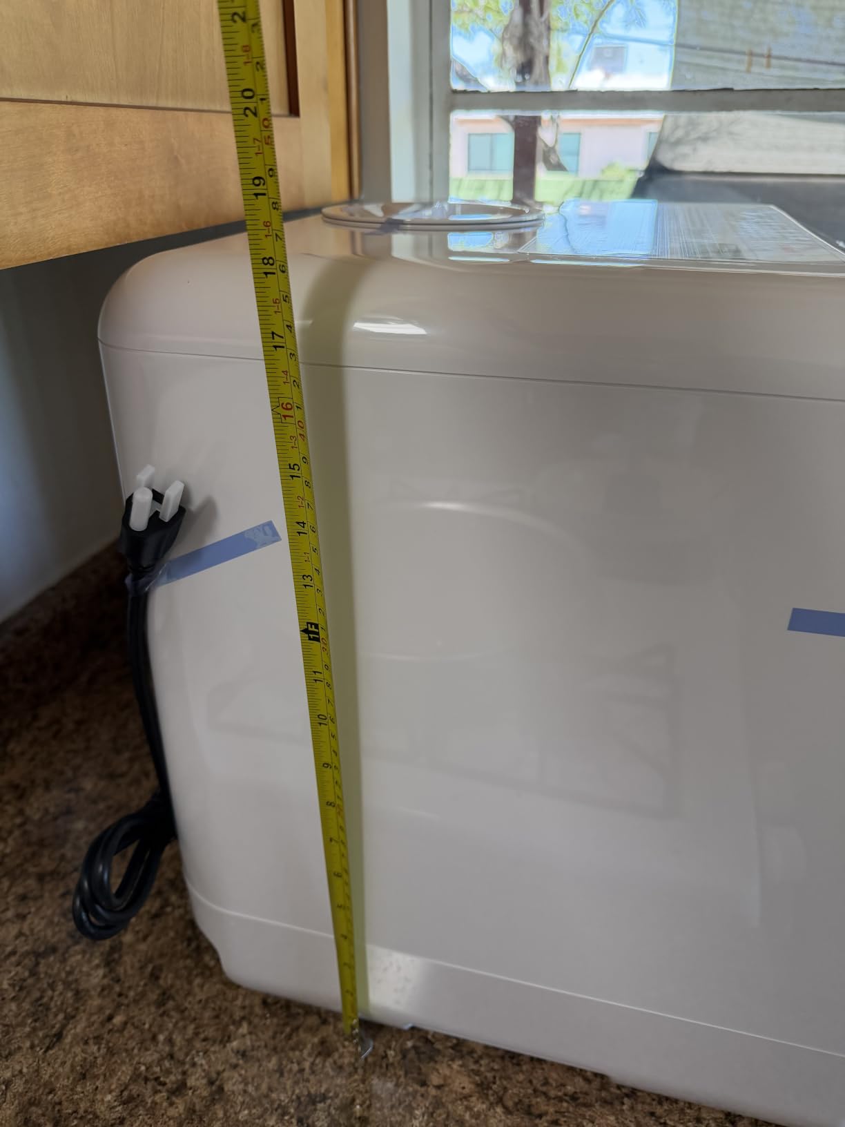 EUHOMY Countertop Dishwasher Portable, 6 Programs with 40 dB, No Hookup, Dual Spray Arms, 360° Coverage, for 30+ Items, 73h Ventilation customer photo 2