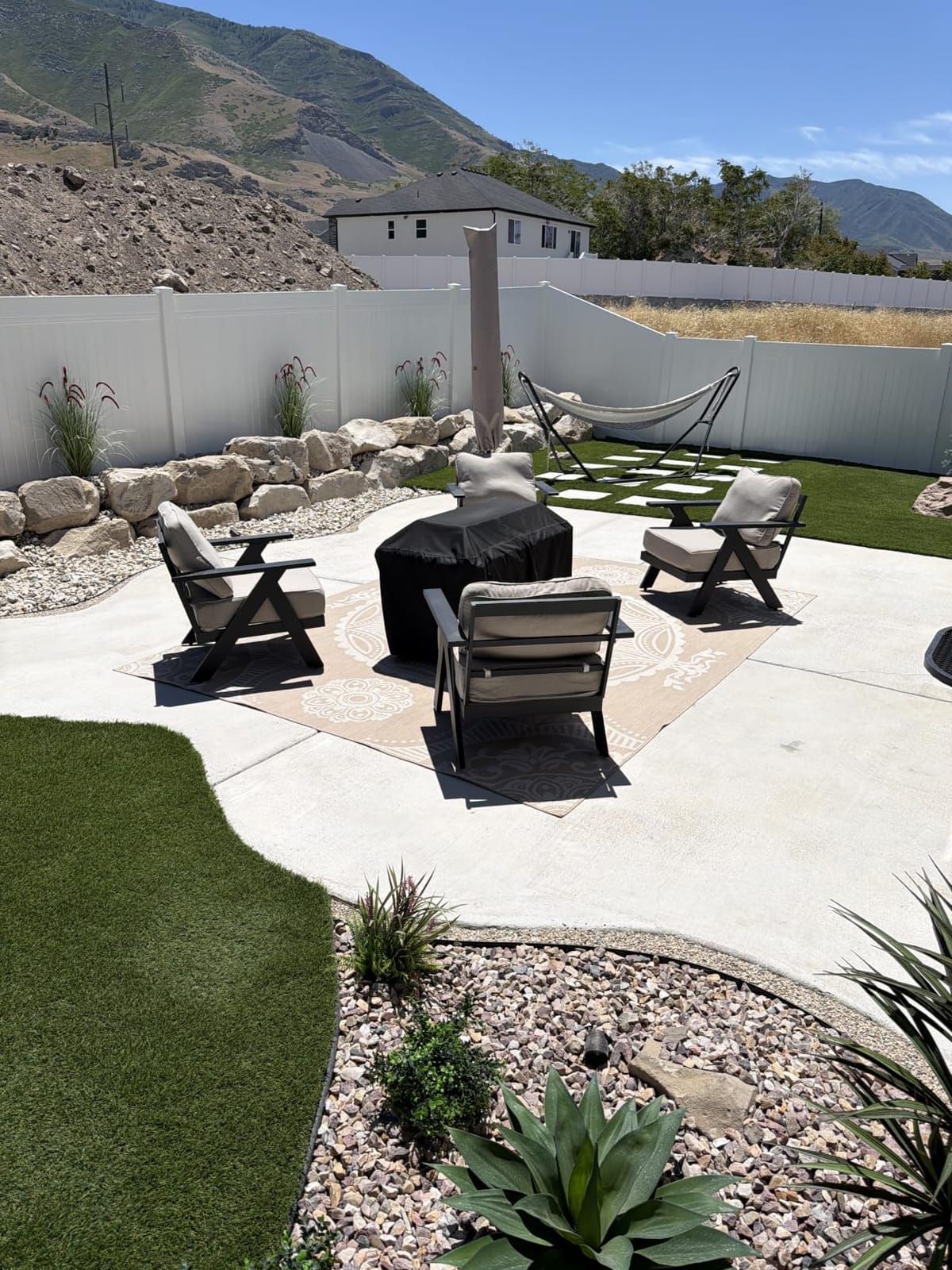 Luul Home Bordered Outdoor Rug 9x12 Washable Outside Carpet for Indoor Patio Porch Waterproof Easy Cleaning Non Shedding Area Rugs Nut Brown 9 x 12 customer photo 2