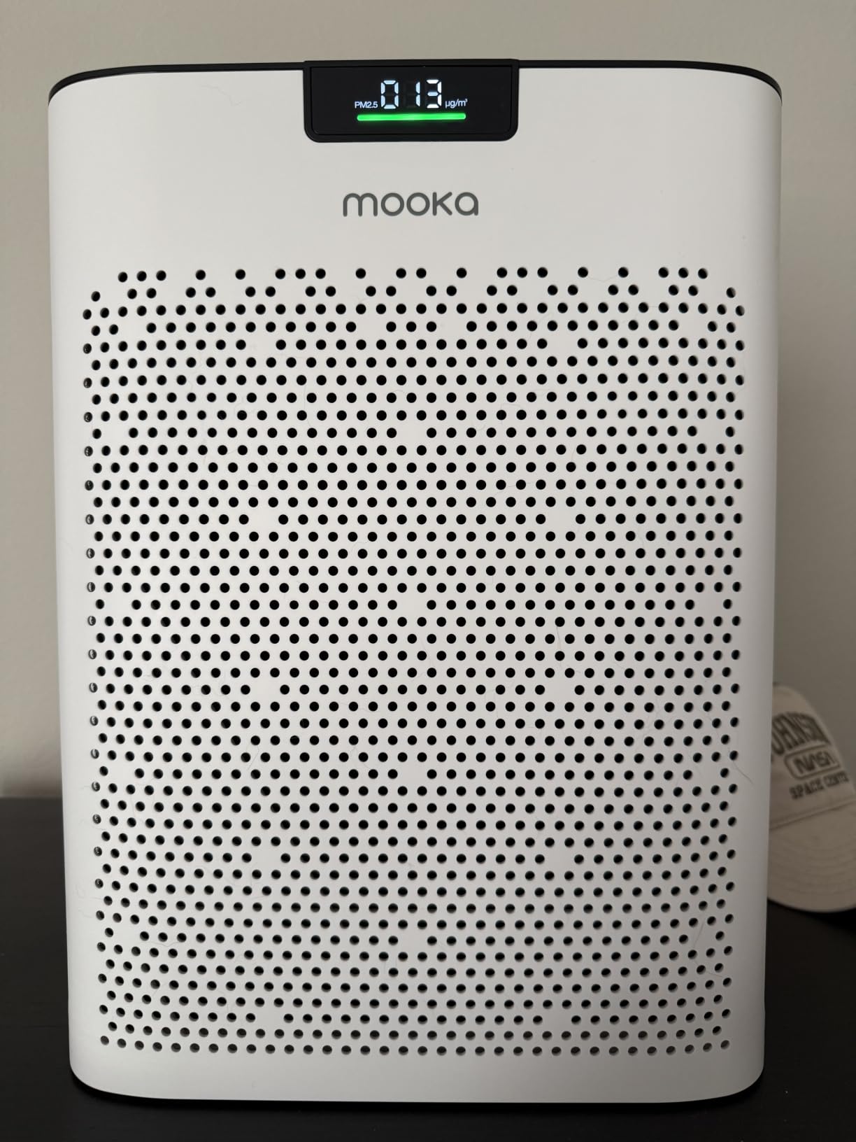 MOOKA Air Purifier for Home Bedroom Large Room 2200 Ft², True HEPA Filter | Washable Pre-Filter, Auto Mode, Quiet Sleep Mode, Air Quality Monitor, Air Cleaner for Pet Dust Smoke Pollen, KJ190H White customer photo 2