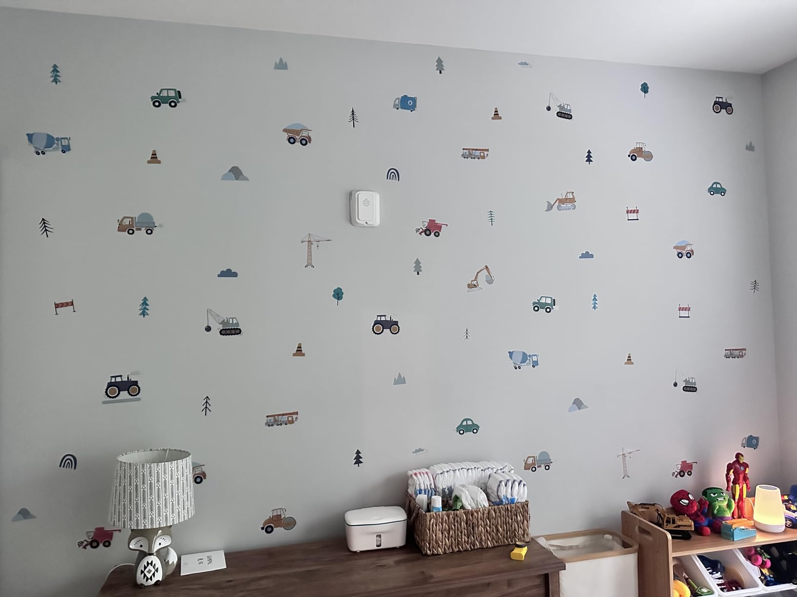 AOWDIAO Cloud Wall Decals - 40 Peel and Stick Clouds Stickers - Assorted Shapes and Sizes for Nursery, Bedroom, Classroom Decor customer photo 2