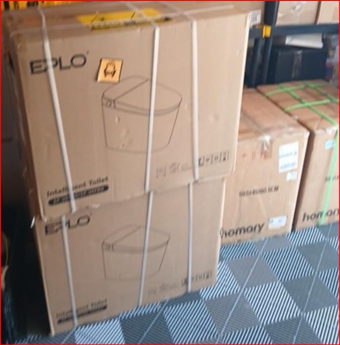 EPLO Smart Toilet Bidet with Tank Built In,Auto Open Close Lid,ADA Comfort Height,Dual Auto Flush,1000 Gram MaP Flushing Score,Heated seat,Modern Elongated One Piece Bidet Toilets Combo U8PRO customer photo 2