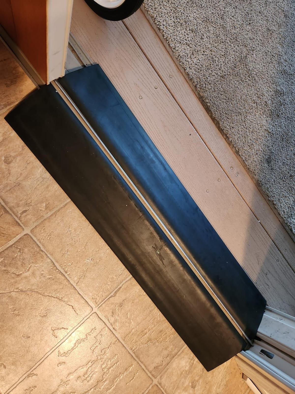 Ruedamann 13.1 FT Rubber Threshold Ramp, 1.2