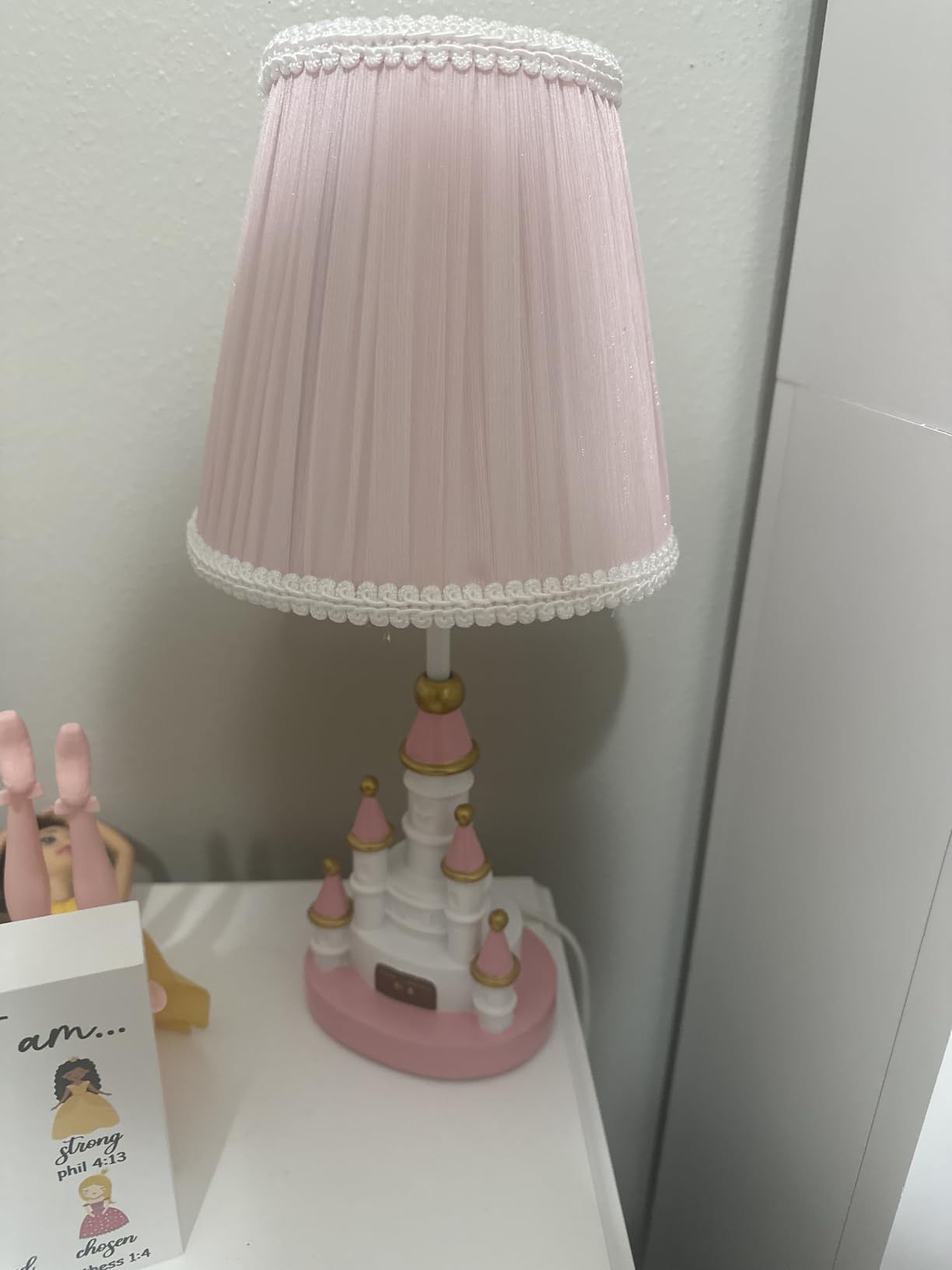 HERBESTBAY Table Lamp, Adorable 14 Inch Racing Road Style Kids Desk Lamp, Car Bedside Lamp Ideal for Children's Bedroom Decor, Includes LED Bulb, speed track, HB-LFL905 customer photo 1