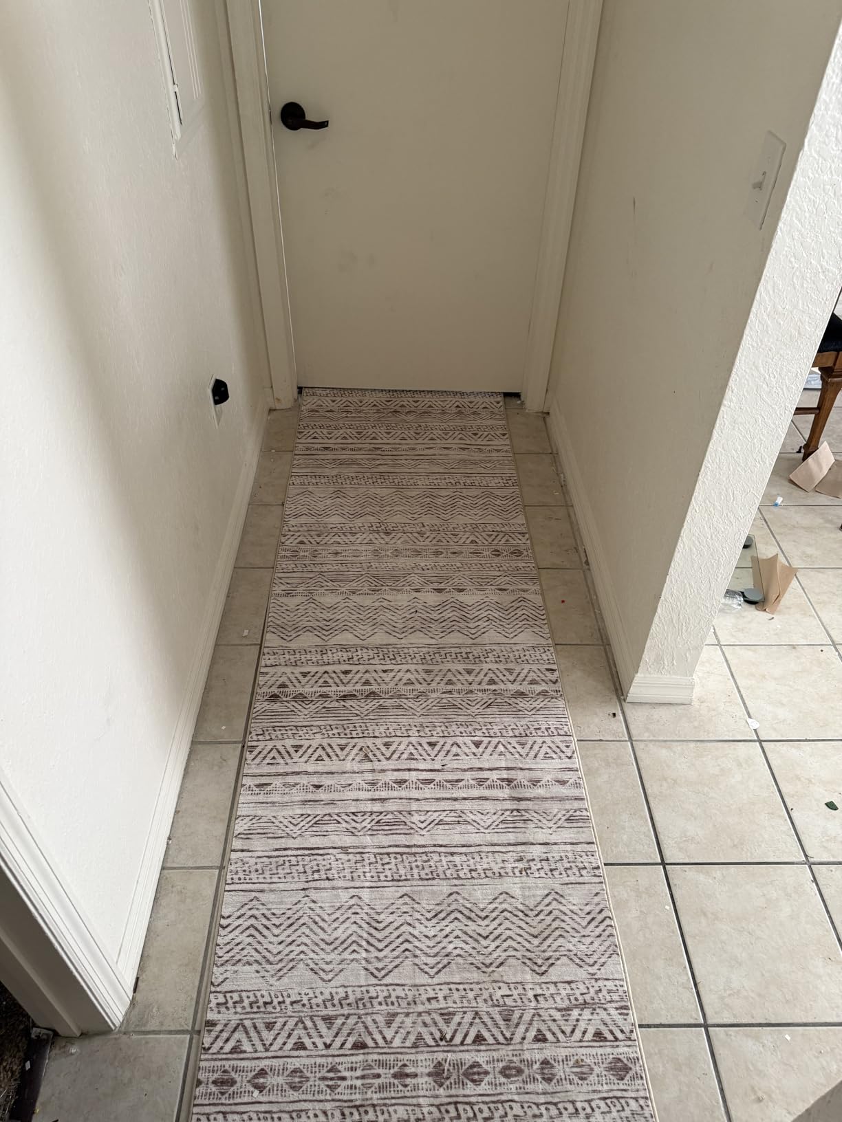 Moroccan Washable Hallway Runner Rug - 2'6