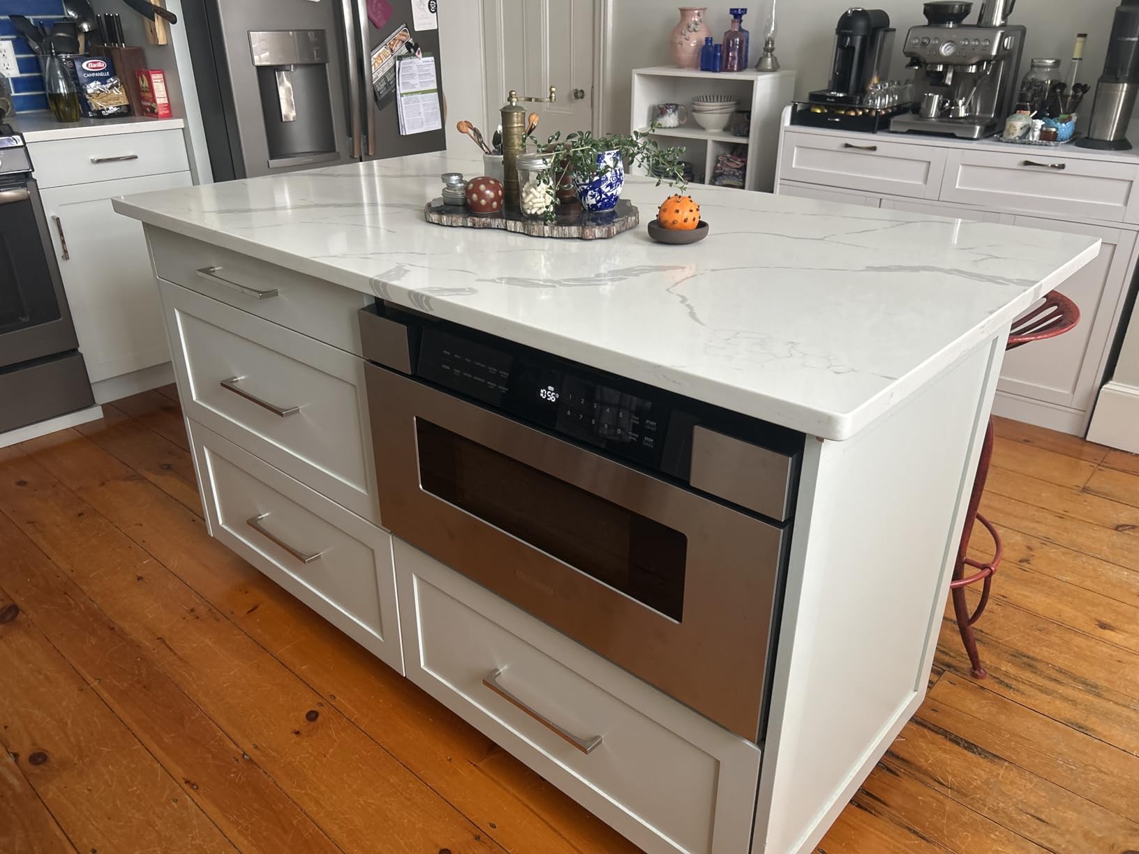 30 in. Haven Coll 1.2 cu. ft. Built-in Microwave Drawer, Stainless Steel | Cosmo COS-MWD3012NHSS Automatic Presets, Touch Controls,10 Power Levels, 1000W, Defrost Functions, Child Lock Function customer photo 2