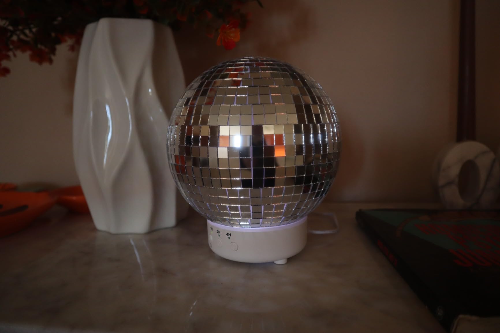 Mirror Ball Diffuser - Cute Essential Oil Diffuser and Humidifier for Home customer photo 2