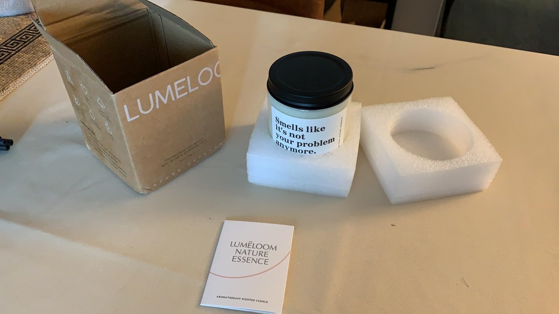 LUMELOOM Retirement Gift for Men - 9oz Lavender Scented Candle | Best 2026 Retired Gifts for Men, Funny Retirement Candle, Soy Wax customer photo 1