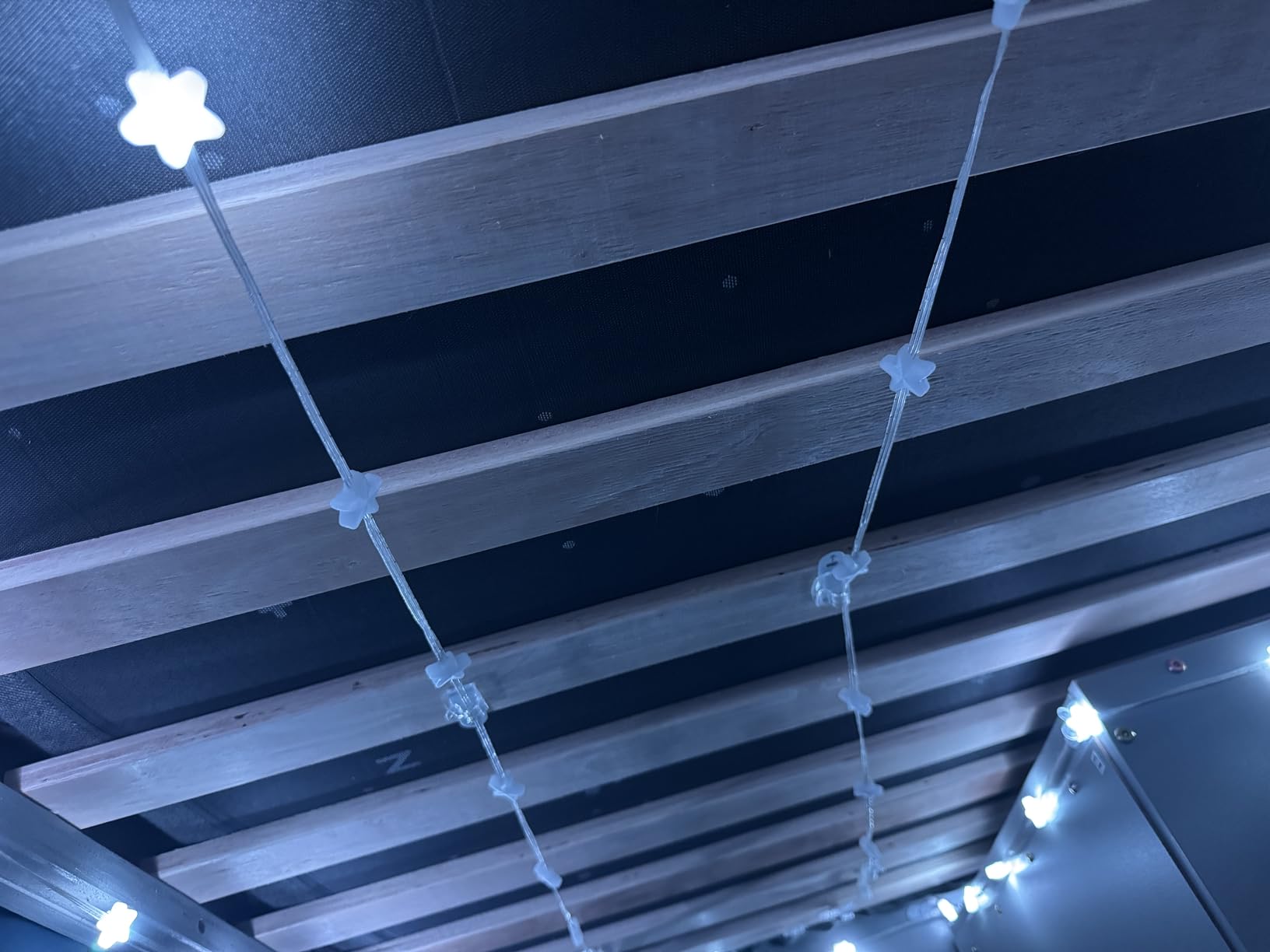Smart Star Fairy Lights Color Changing String Lights APP Control for Dorm | 33Ft 66LED, 16 Million Colors, Remote, DIY, Music Sync, Twinkle Lights for Kid's Bedroom Classroom Christmas Decor,USB Plug customer photo 2