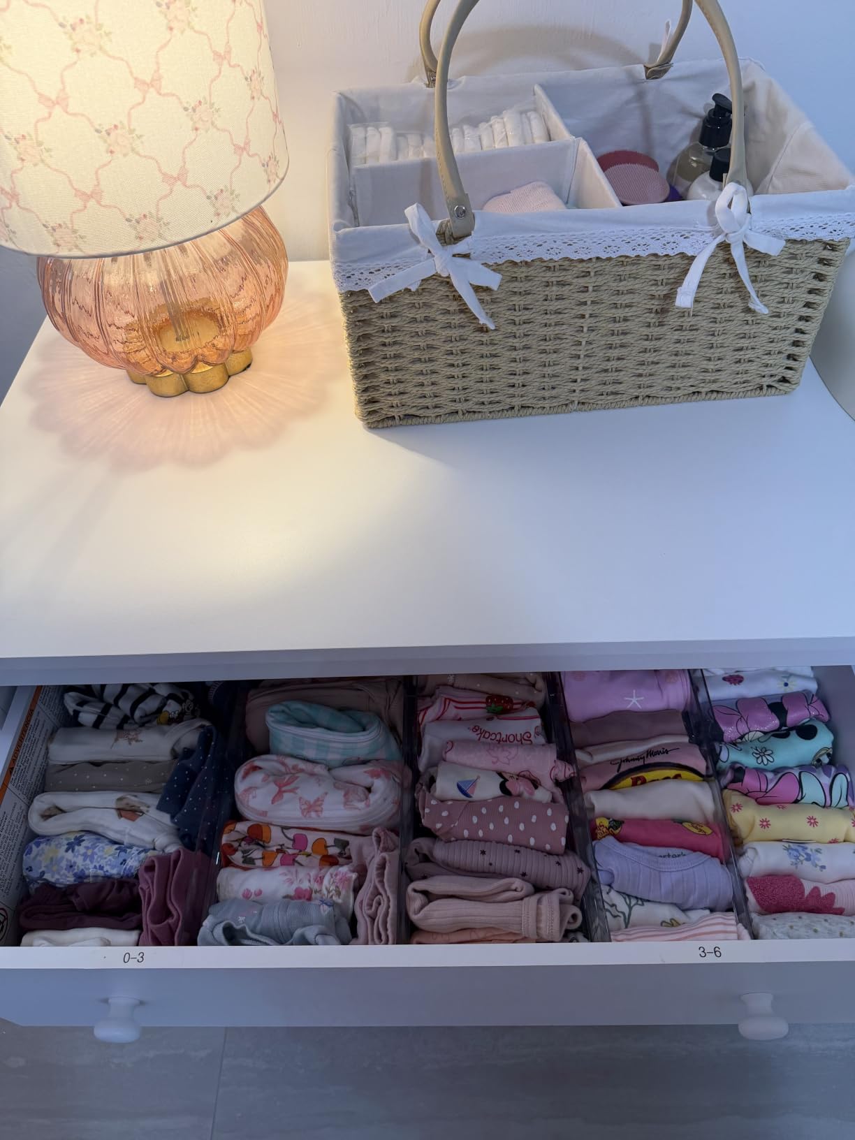Vtopmart 12 Pack Drawer Dividers for Clothes, 4