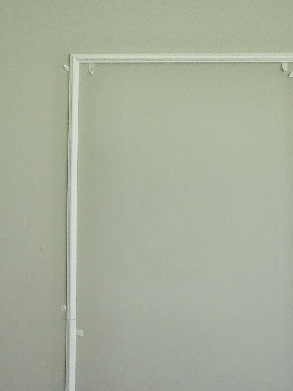 Pangda 3set Peel and Stick Wall Molding Kit 3D Premade, 24x54in, Accent Wall Moulding Kit, Wainscoting Panel, Ready to Assemble customer photo 2