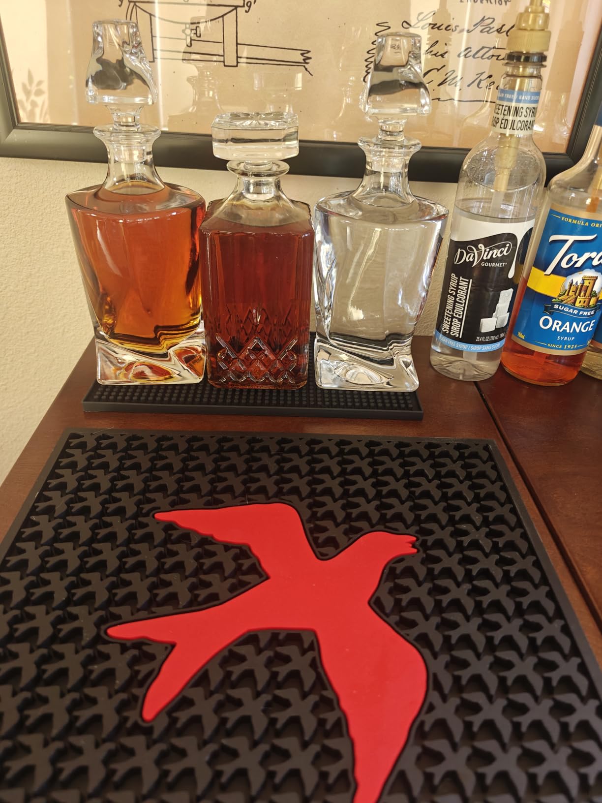 Square 25Oz Whiskey Liquor Decanter Set With 2 Glasses in Box | Decanter Set for Scotch Liquor, Whiskey Wine Bourbon customer photo 2