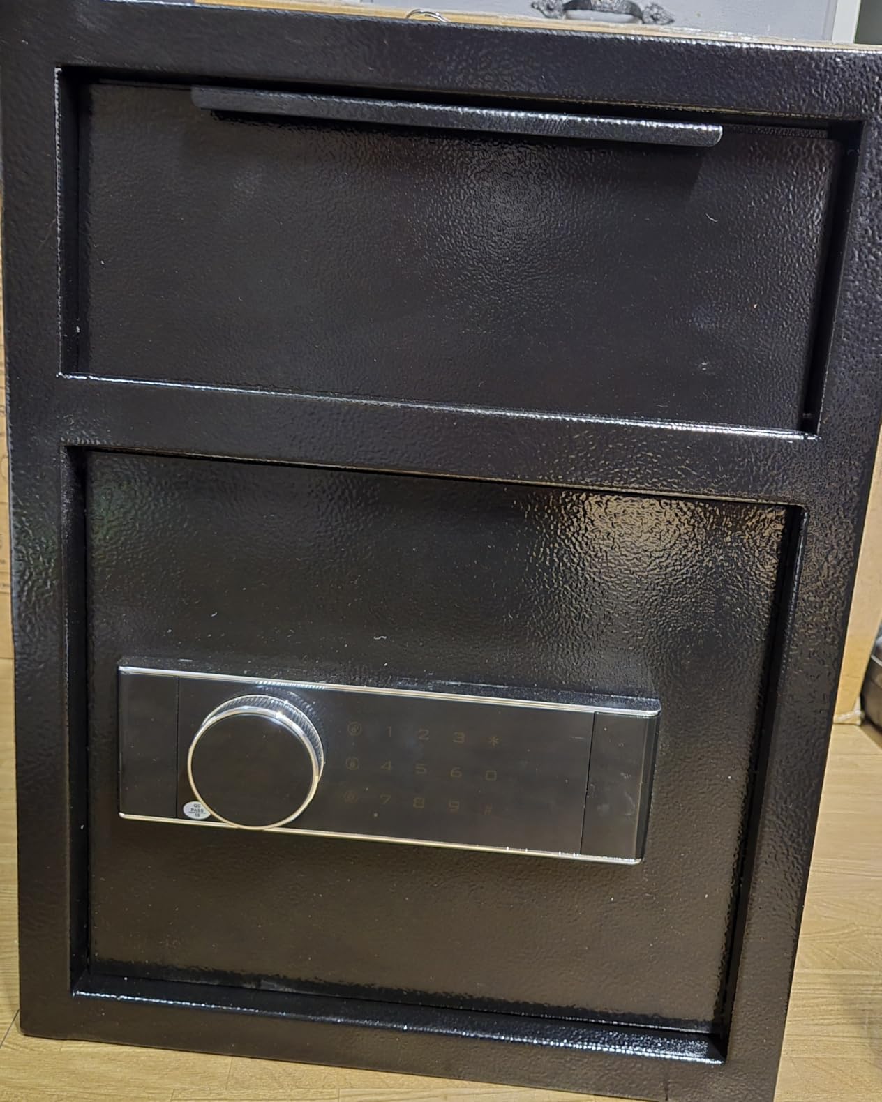 KAER 2.6 Cuft Drop Safe for Business Quick Place Safe with Cash Drop Slot | Fireproof Bag, Backlit Digital+Anti-Fishing, Alarm/Silent, Deposit Money Safe Box for Cash Slips, Small Business Office Home customer photo 2
